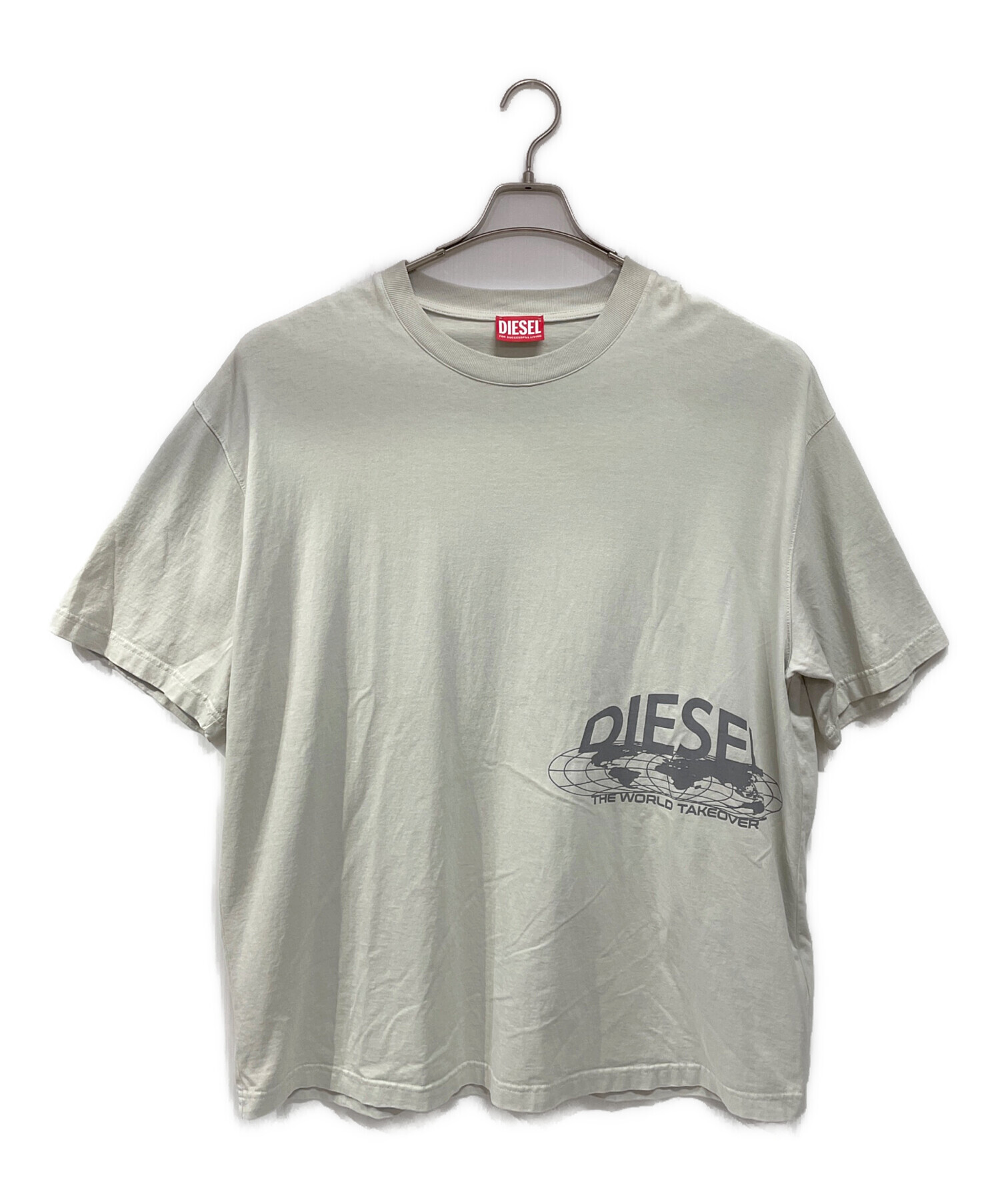 中古・古着通販】DIESEL (ディーゼル) 半袖カットソー グリーン サイズ 