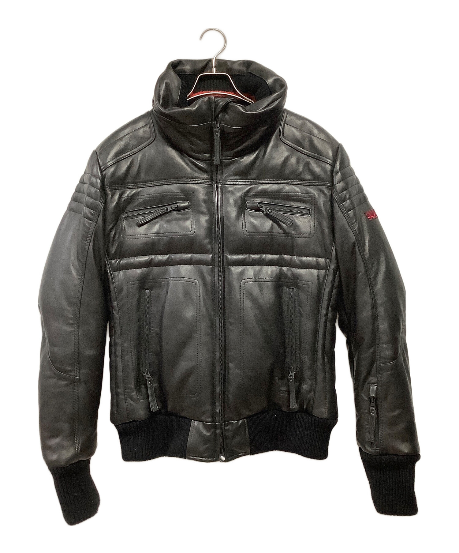 ユニオンジャップ　レザーダウンジャケット 中古・古着通販】UNION JAP (ユニオンジャップ) レザーダウン