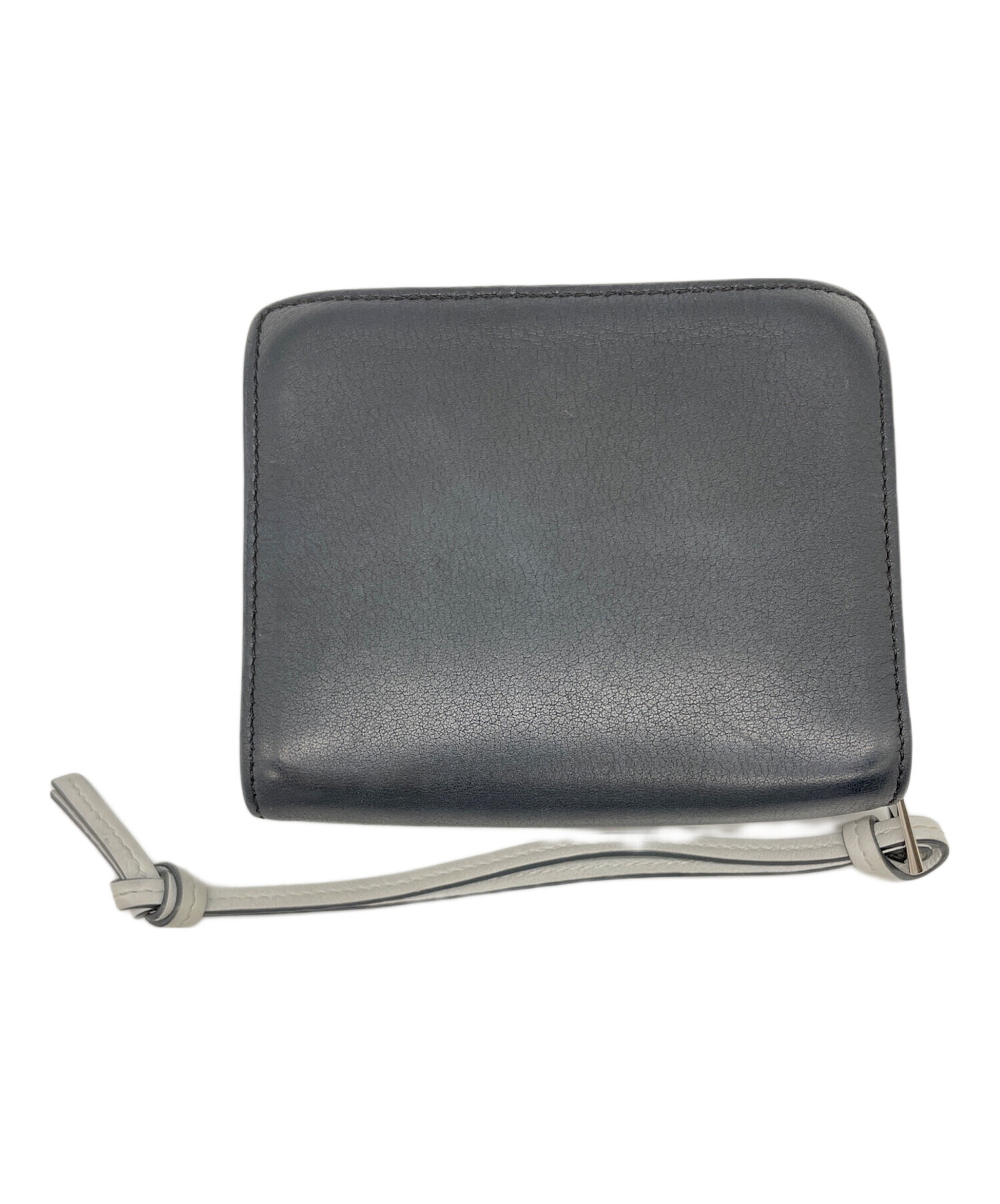中古・古着通販】LOEWE (ロエベ) アナグラム 2つ折り財布 ブラック 