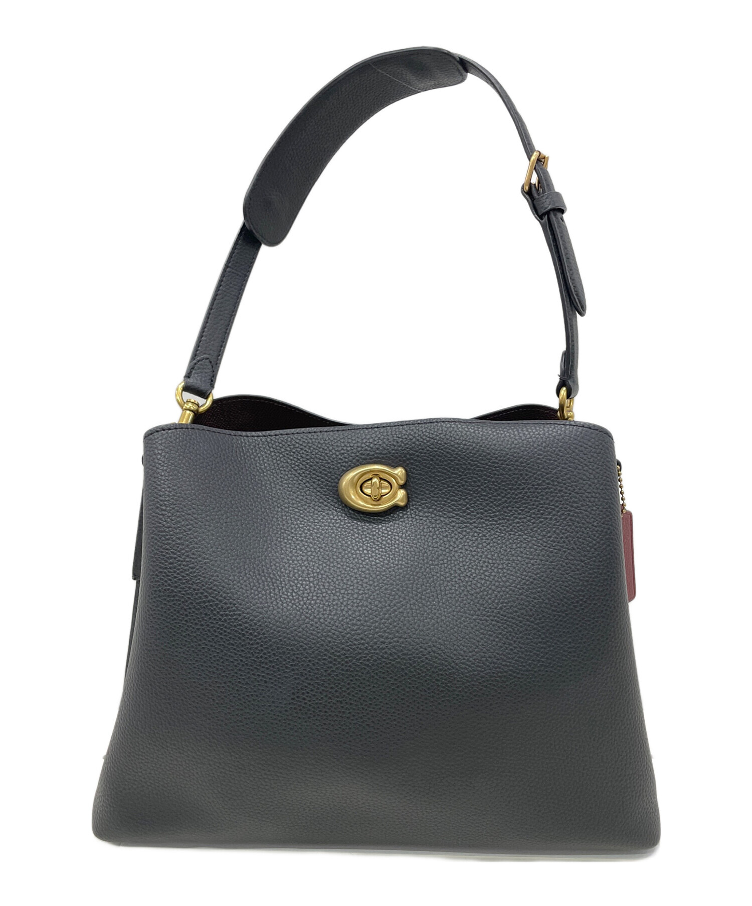 中古・古着通販】COACH (コーチ) ウィロウ ショルダーバッグ ブラック