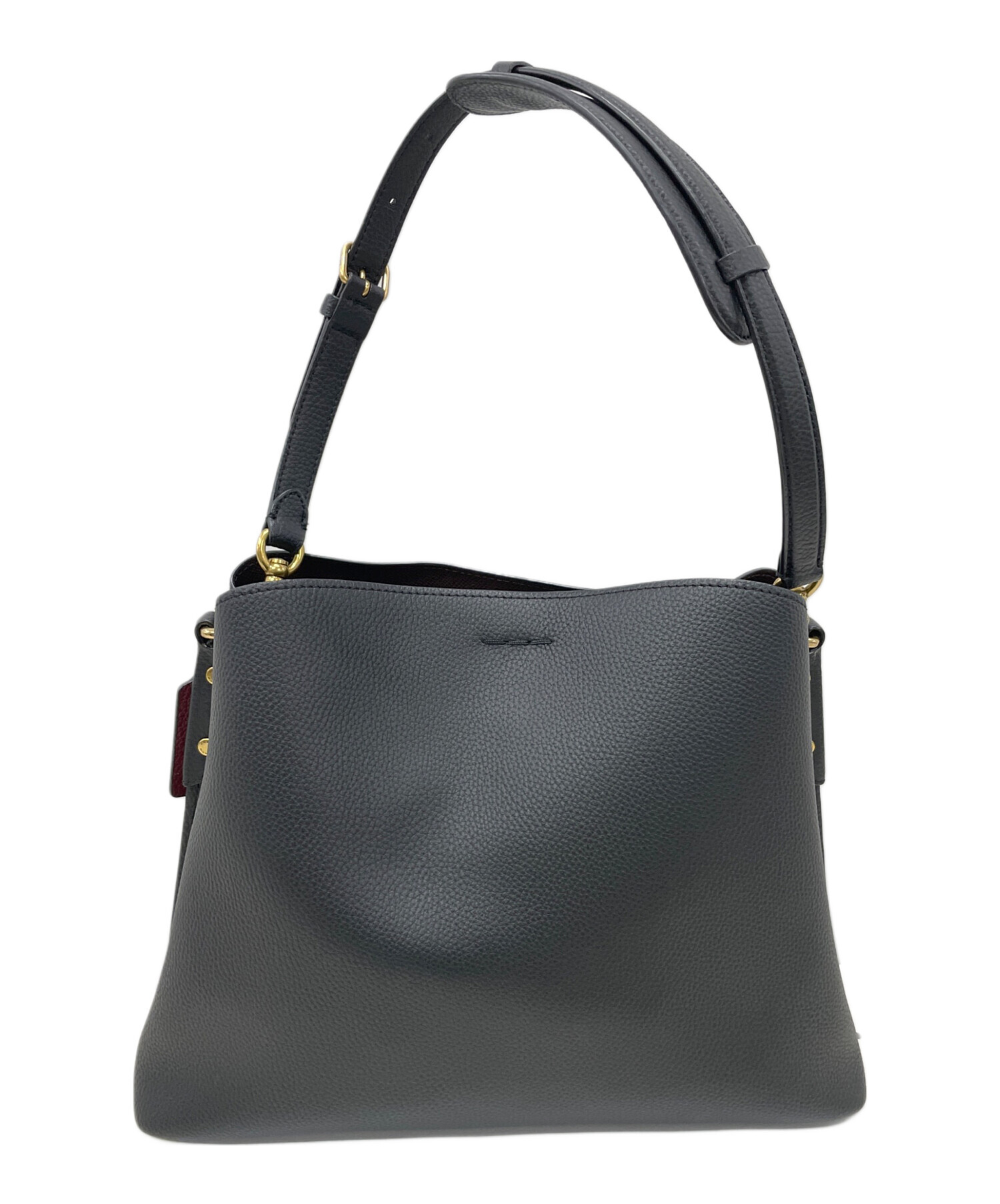 中古・古着通販】COACH (コーチ) ウィロウ ショルダーバッグ ブラック