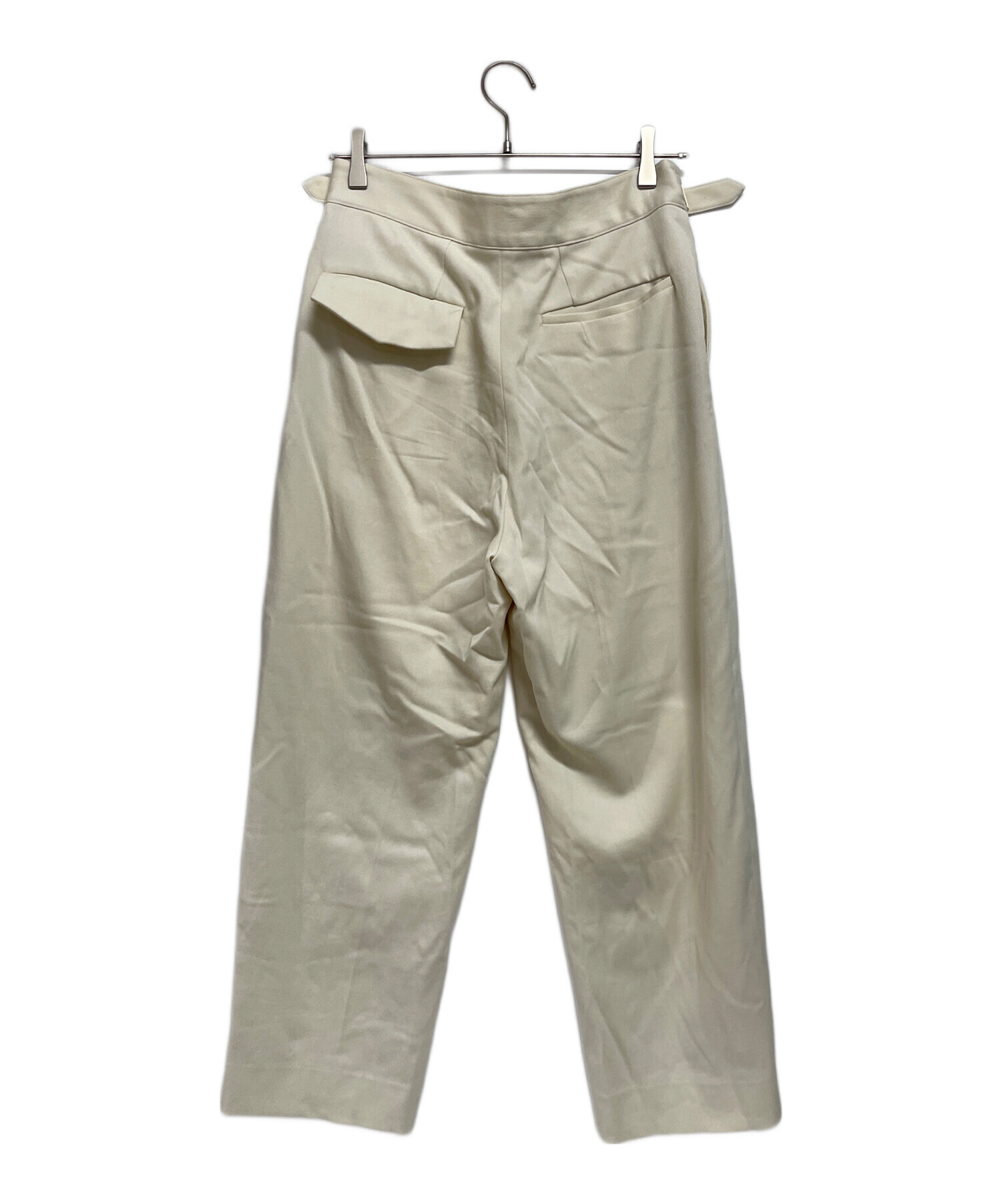 中古・古着通販】CULLNI (クルニ) Wool Chino Wide 1-Tuck Gurkha 