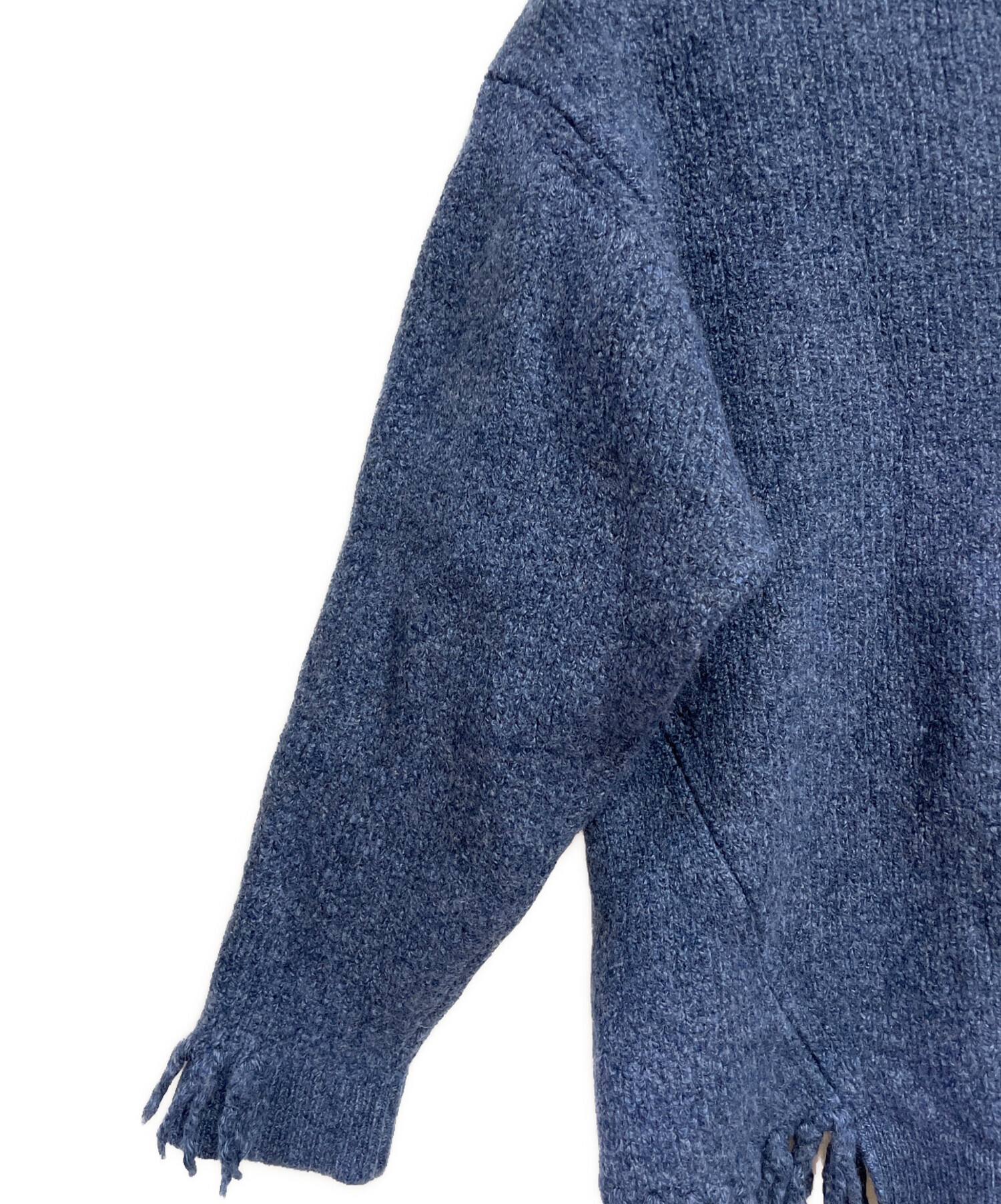 Fringe Sleeve&Hem Knit CULLNI（クルニ）の「23-AW-043 Knit 