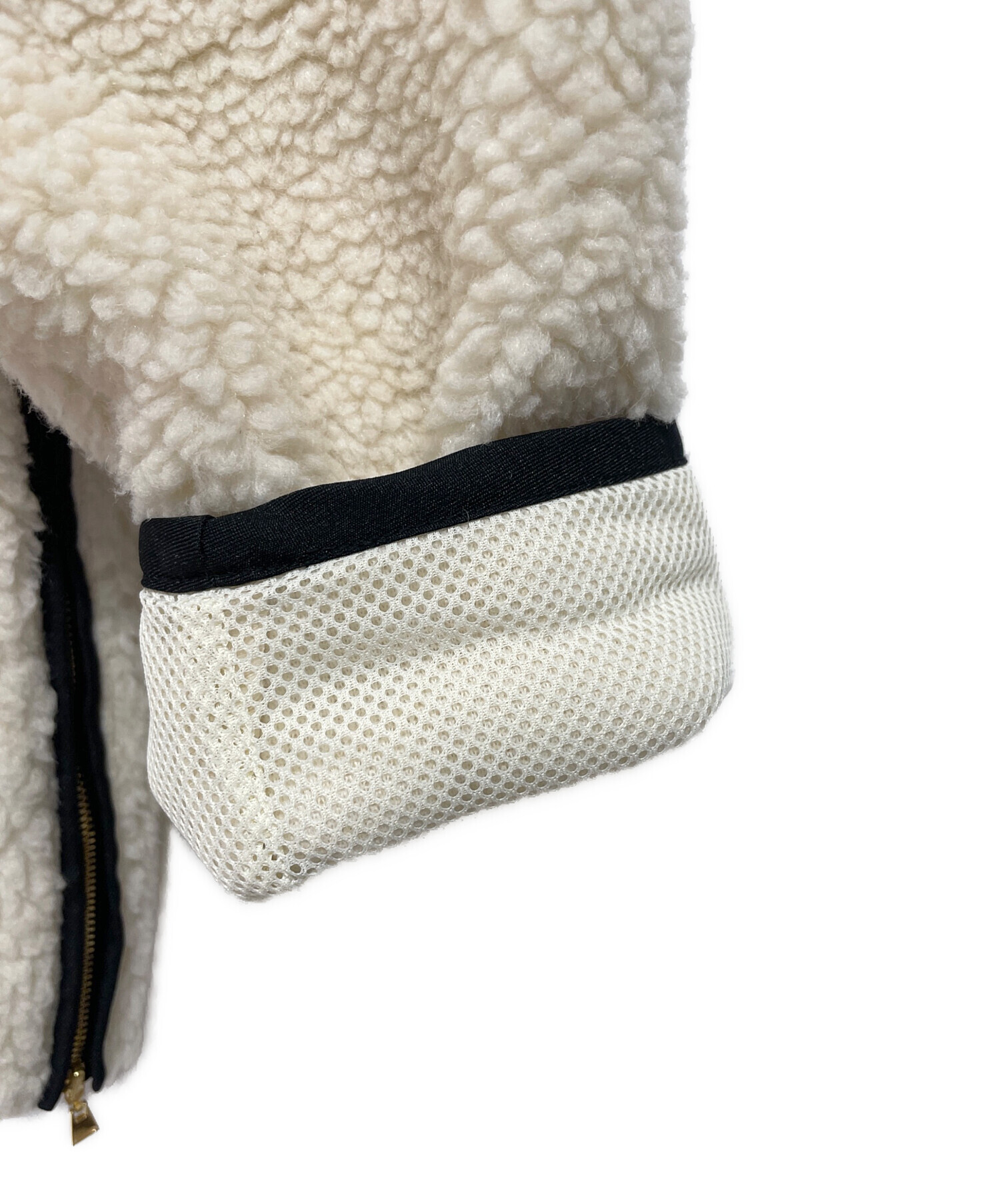 CULLNI ボアジャケット 中古・古着通販】CULLNI (クルニ) ノーカラー ボアジャケット