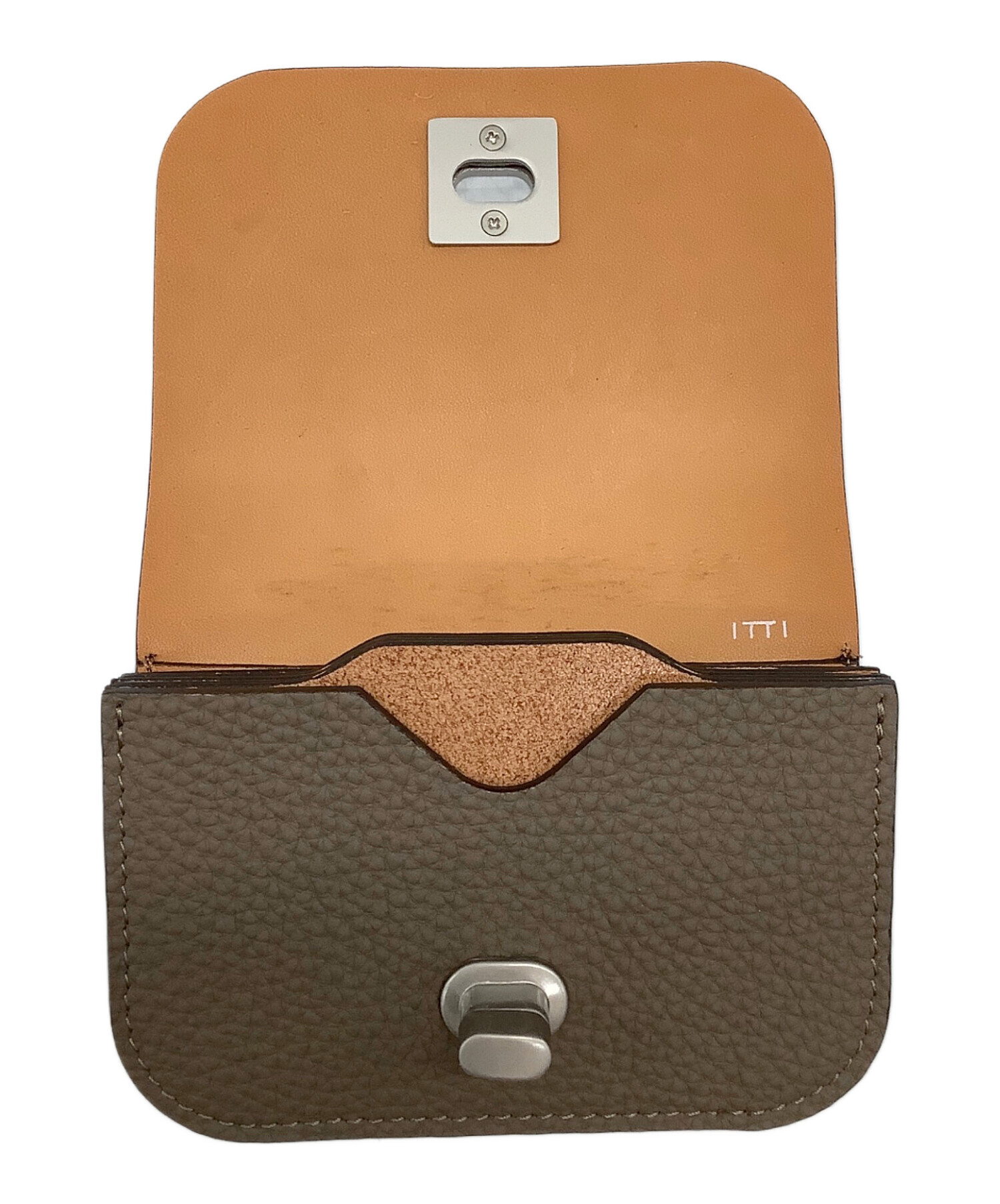 中古・古着通販】ITTI (イッチ) CRISTY MINI WLT POUCH グレー 