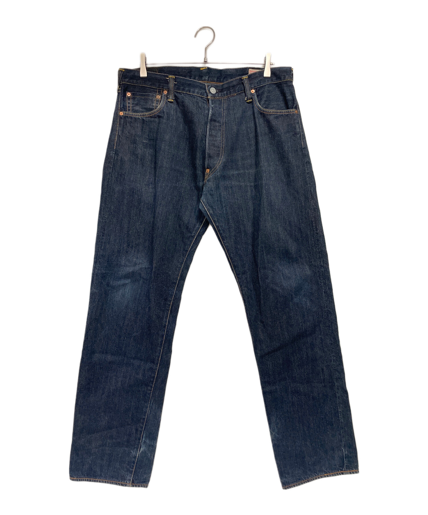 中古・古着通販】EVISU (エヴィス) デニムパンツ ブルー サイズ:36×35
