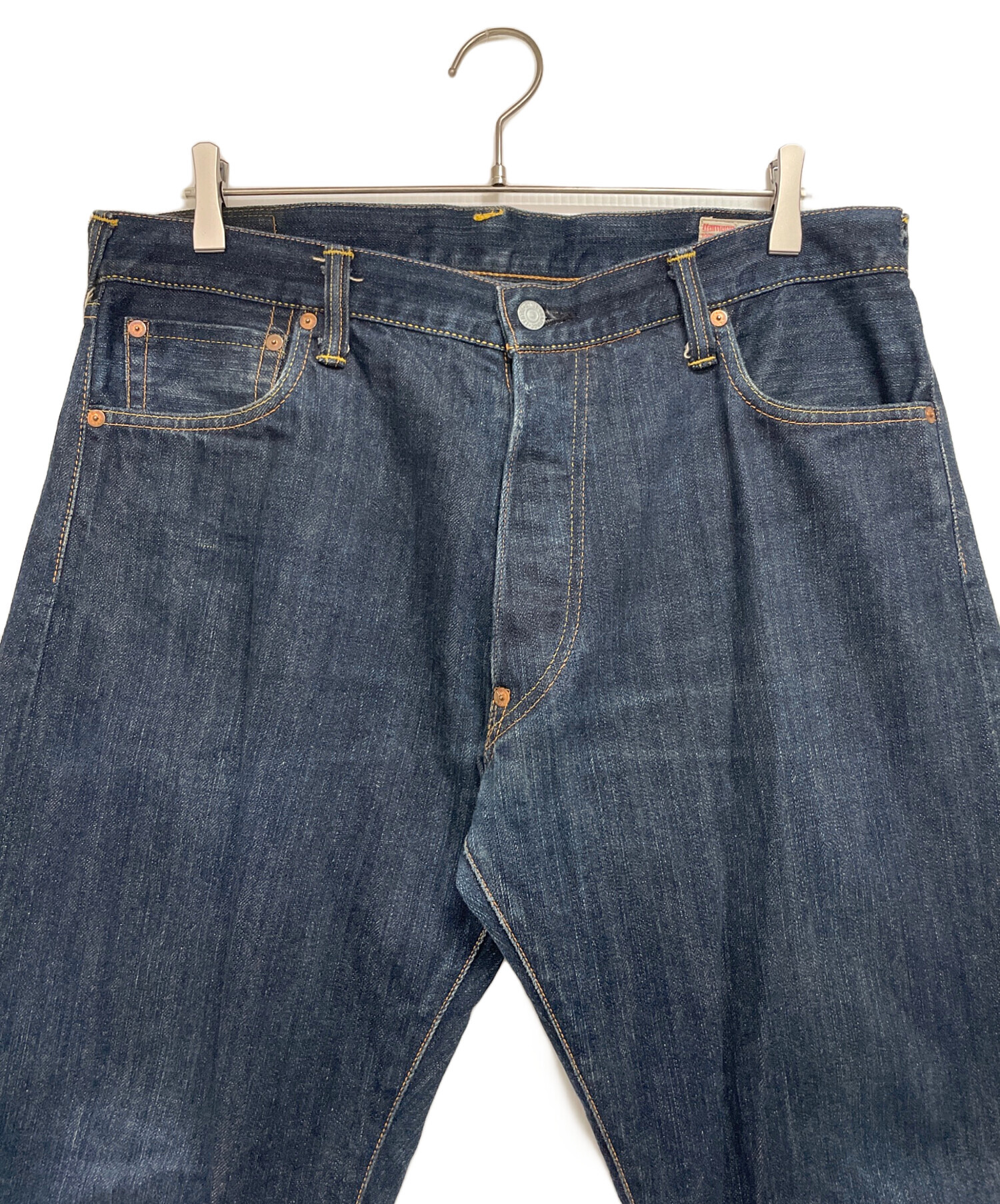 中古・古着通販】EVISU (エヴィス) デニムパンツ ブルー サイズ:36×35