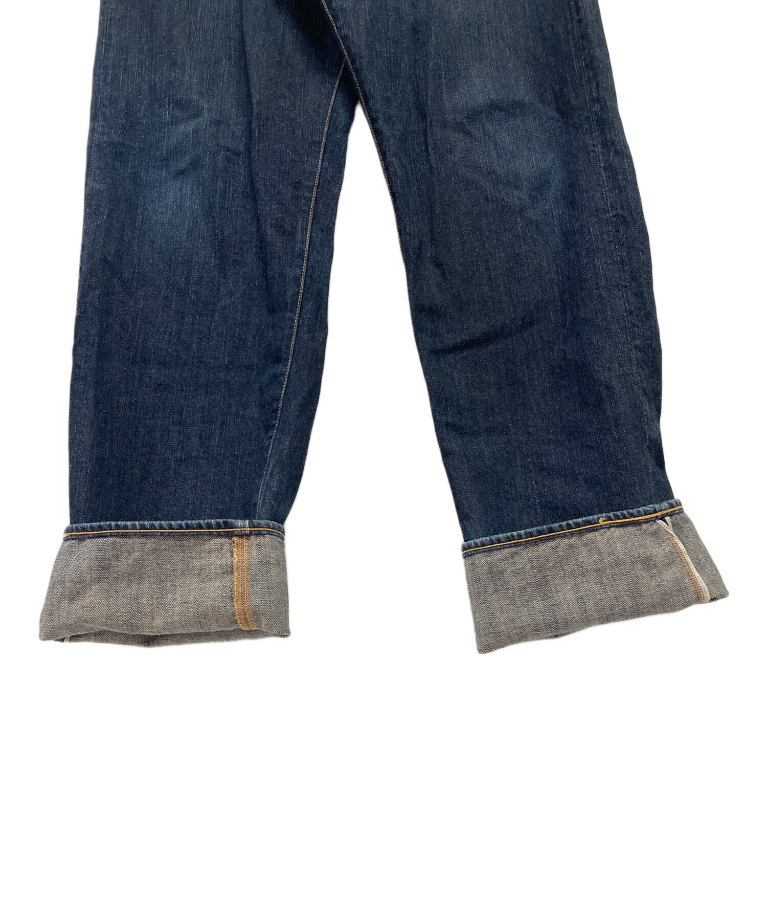 中古・古着通販】EVISU (エヴィス) デニムパンツ ブルー サイズ:36×35