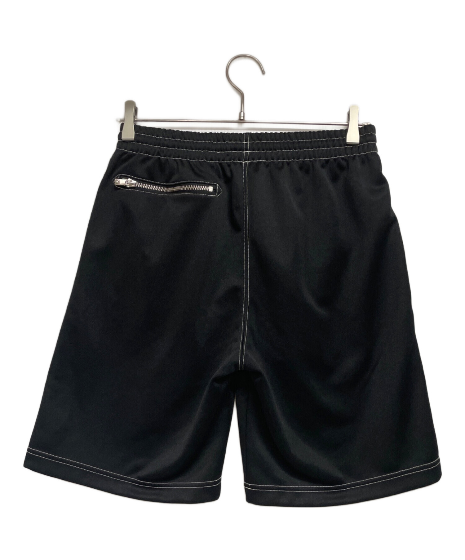 新品未使用　Needles ハーフパンツ　ブラック　Sサイズ 中古・古着通販】Needles (ニードルズ) ハーフトラックパンツ