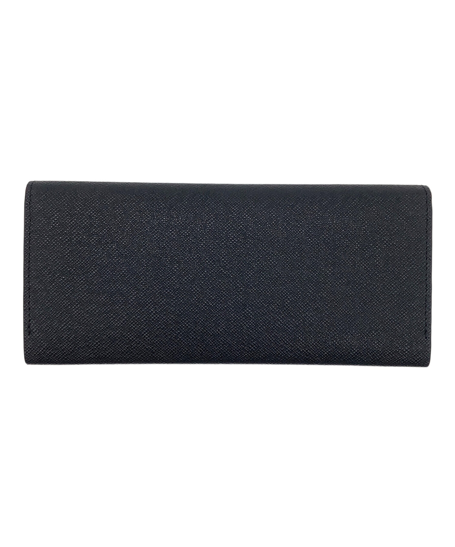中古・古着通販】LANVIN (ランバン) 長財布 ブラック 未使用品 