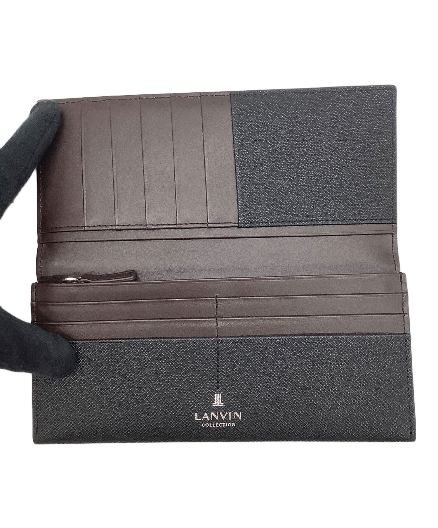 LANVIN ランバンコレクション パンプス ツイード風24cm 未使用 LANVIN