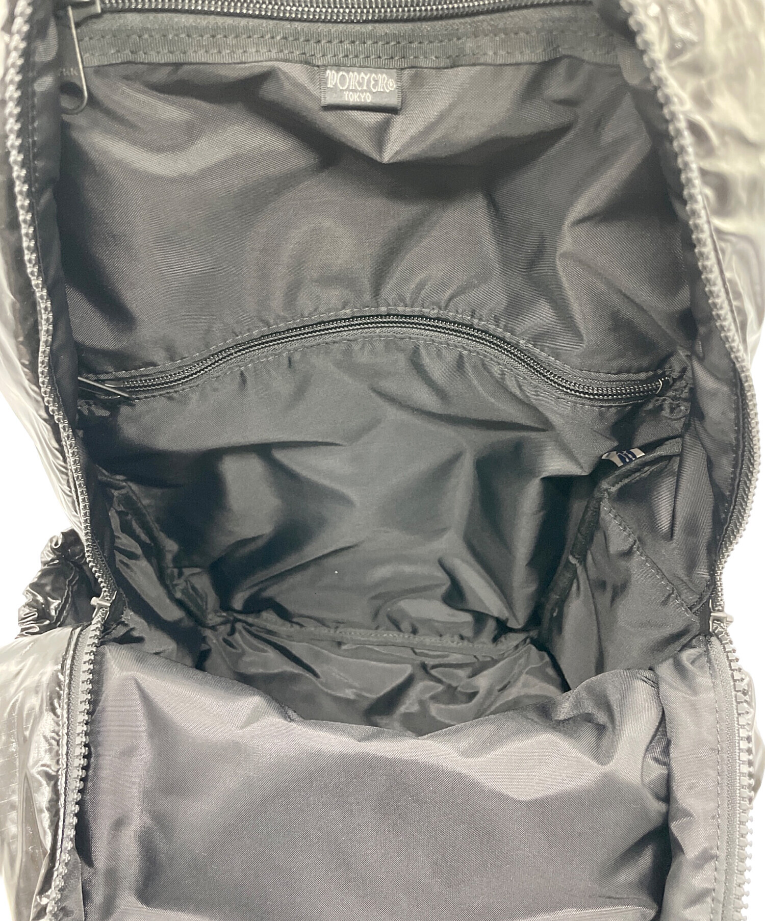 中古・古着通販】PORTER (ポーター) シーレ リュック ブラック