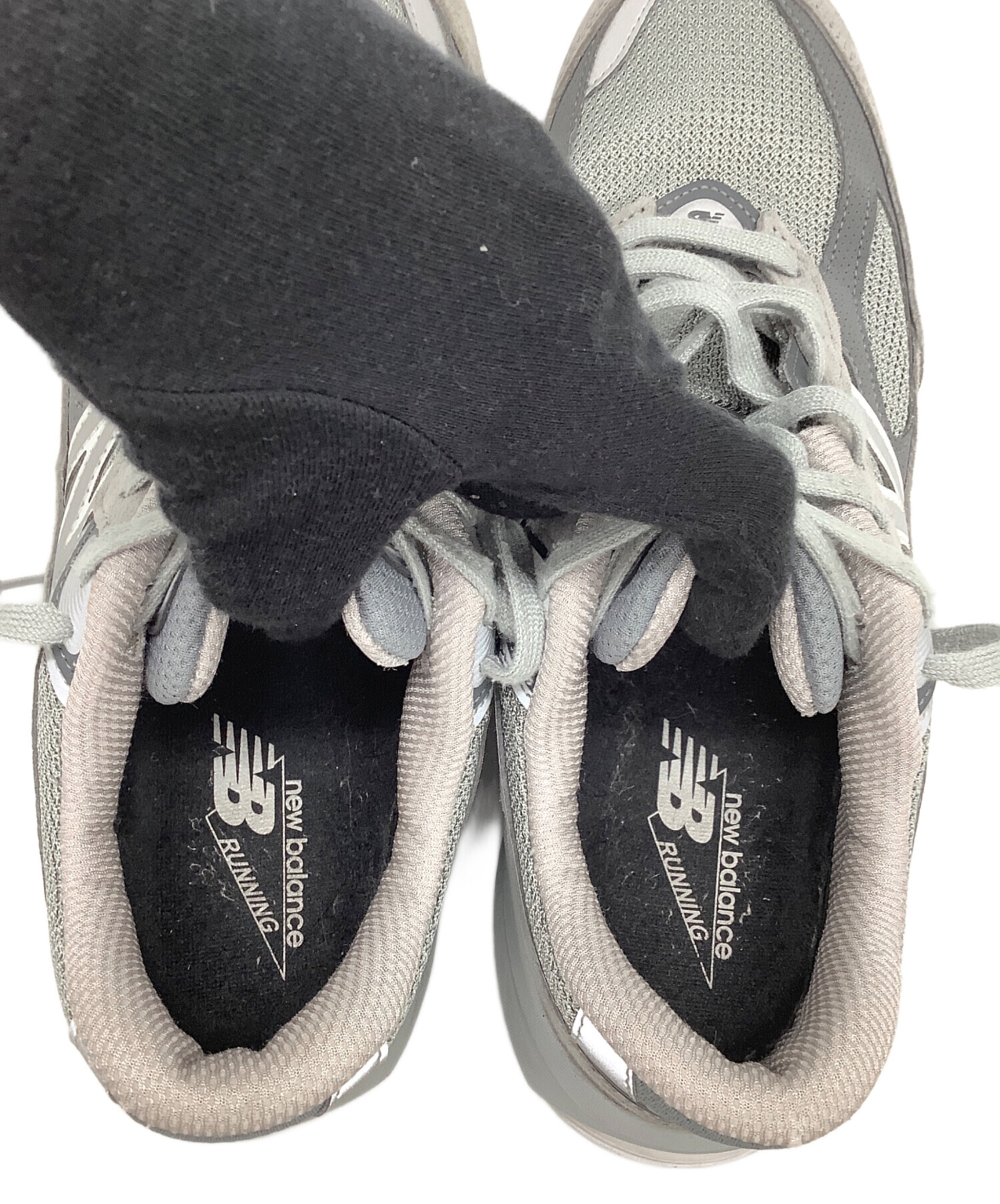 中古・古着通販】NEW BALANCE (ニューバランス) 990v6 グレー サイズ