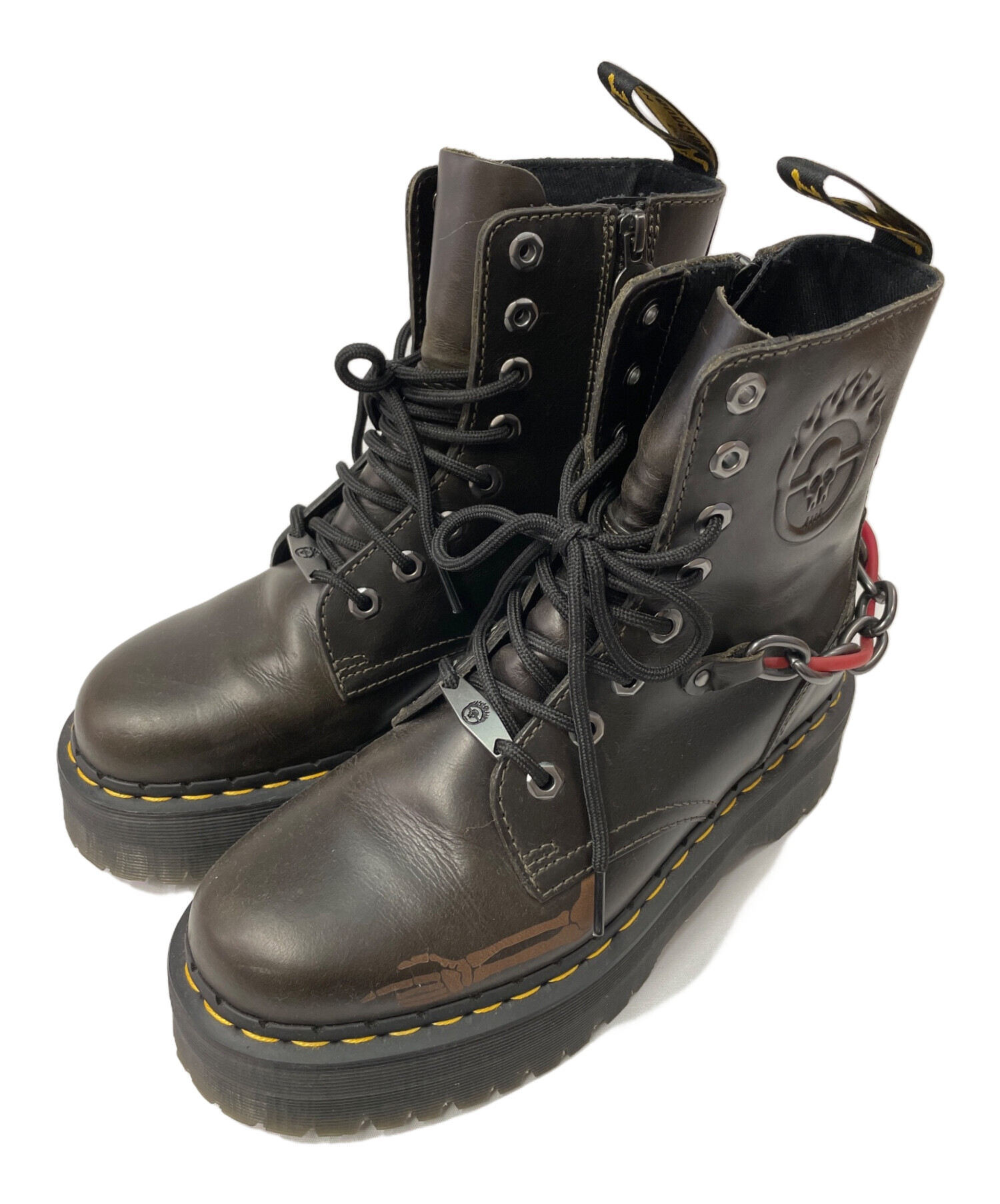 中古・古着通販】Dr.Martens (ドクターマーチン) JADON MM ブラウン 