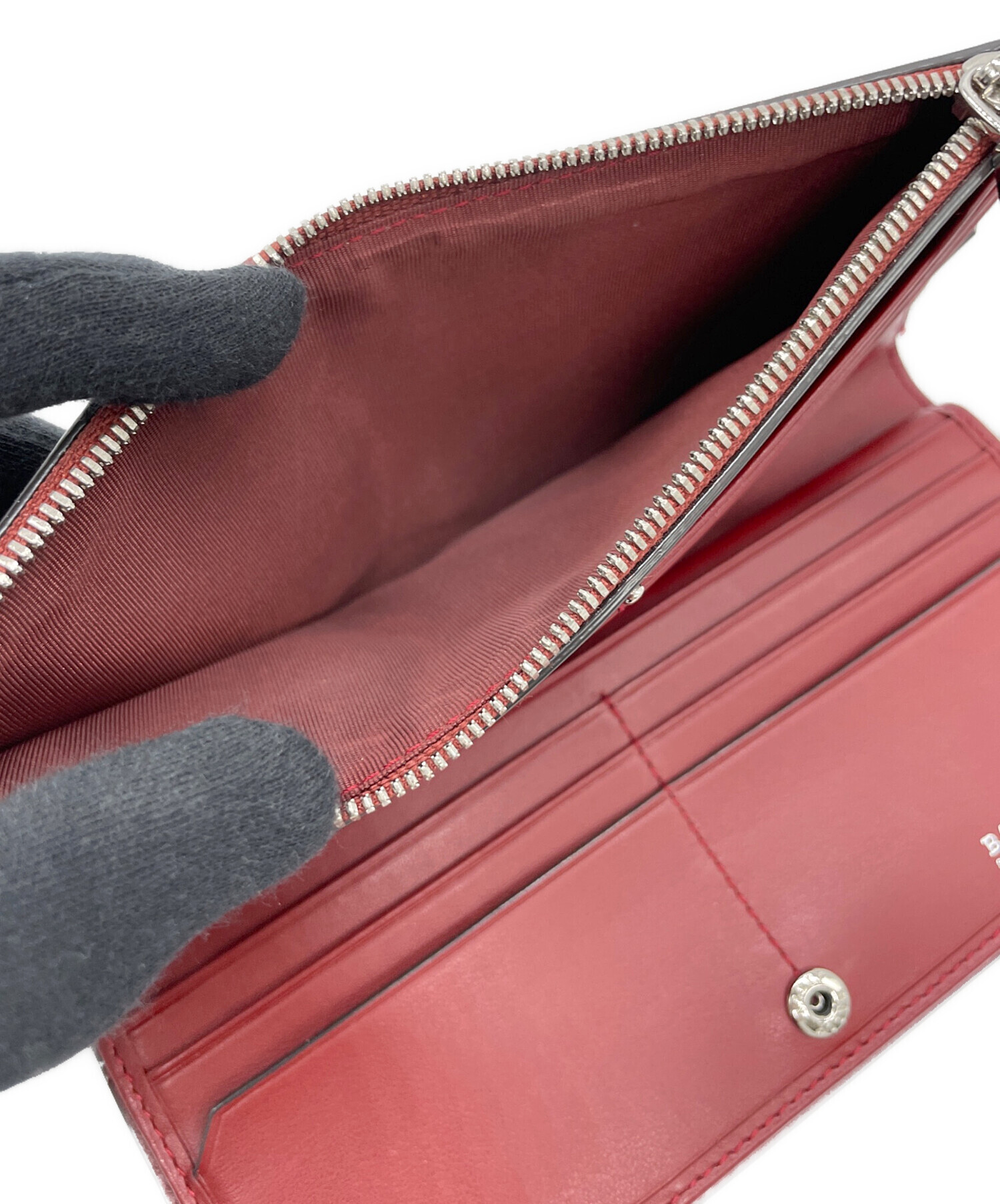 中古・古着通販】BALLY (バリー) 長財布 レッド｜ブランド・古着通販