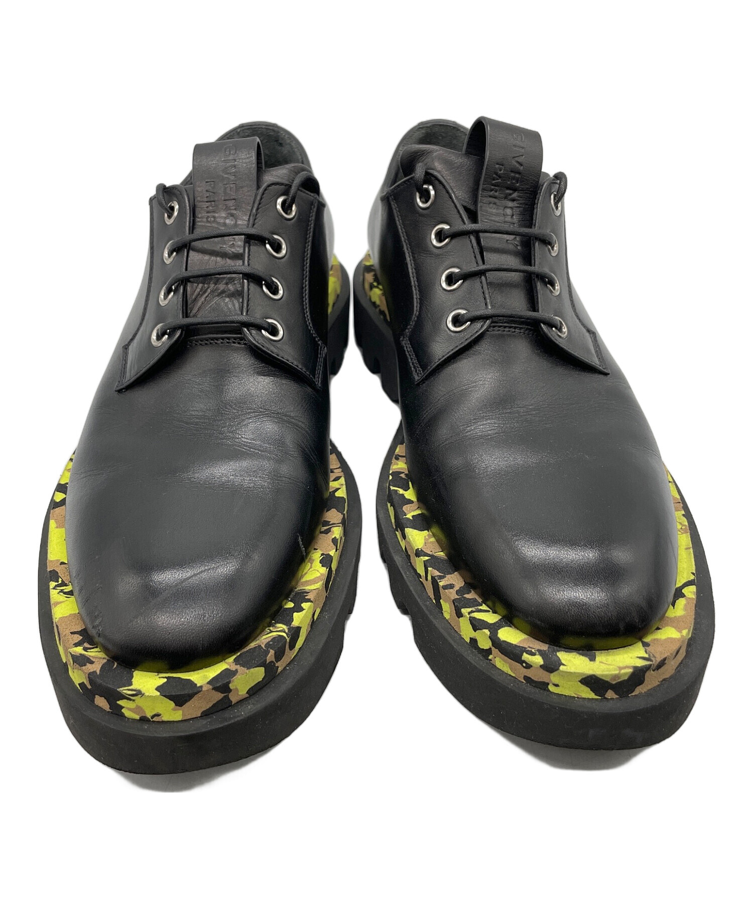 中古・古着通販】GIVENCHY (ジバンシィ) レザースニーカー ブラック