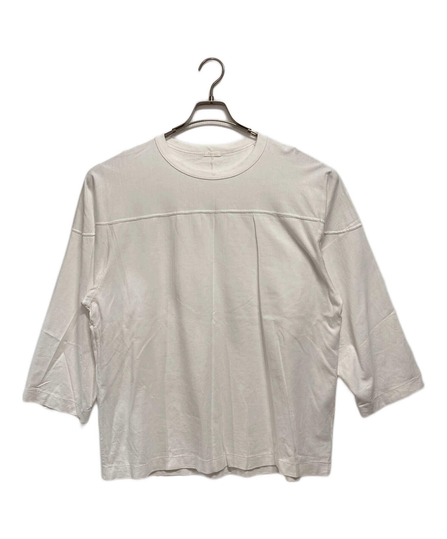 中古・古着通販】COMOLI (コモリ) 長袖カットソー ホワイト サイズ:2 