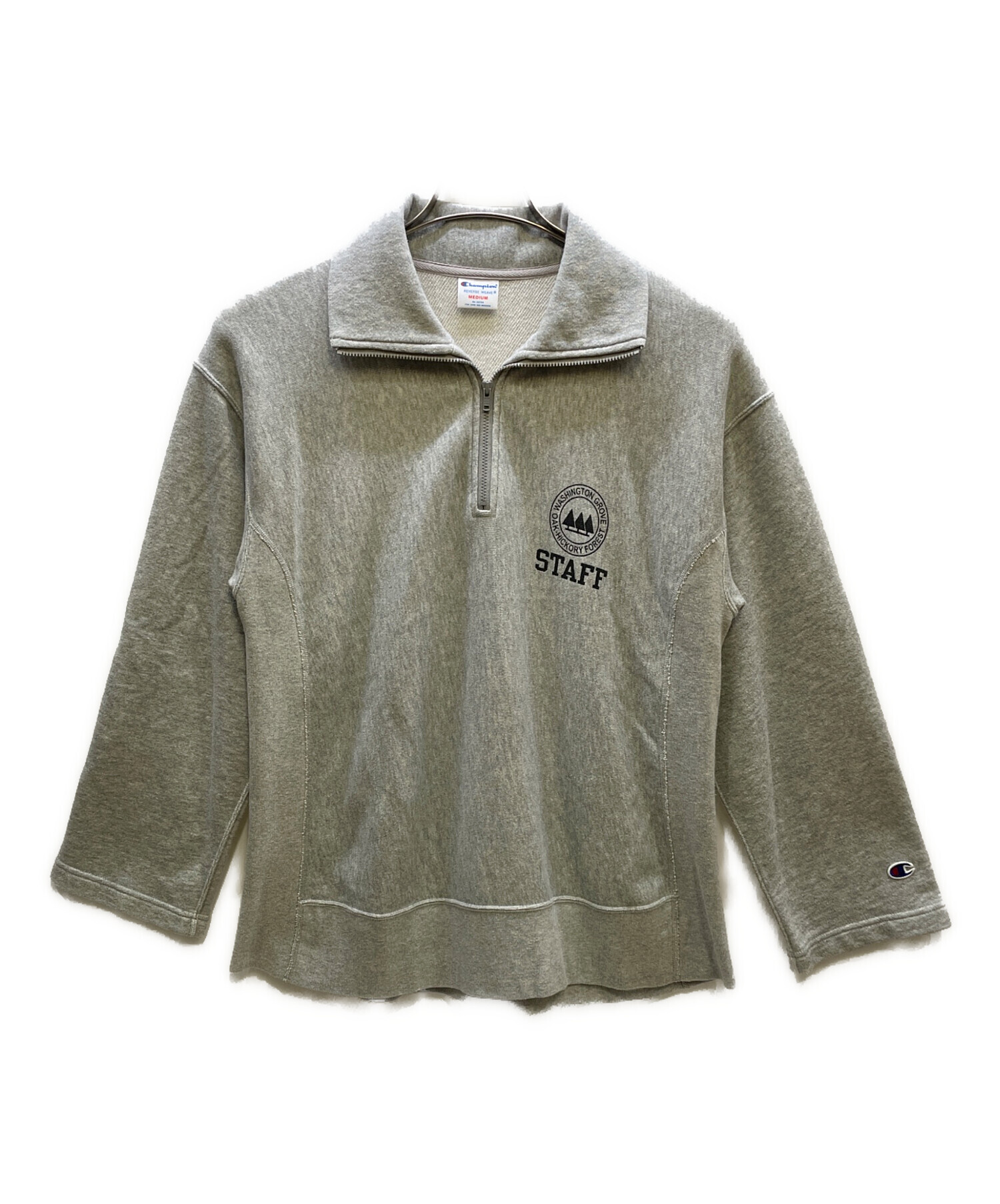 中古・古着通販】Champion (チャンピオン) ハーフジップスウェット 
