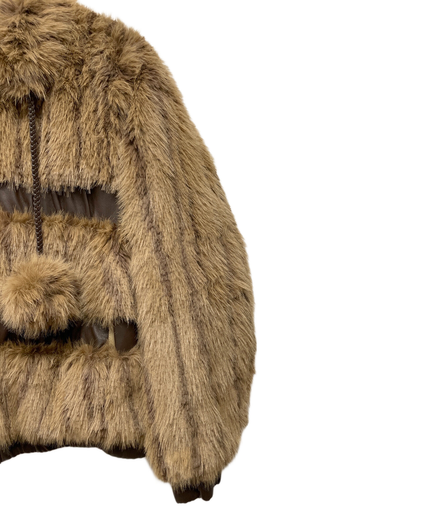 中古・古着通販】LAGUA GEM (ラグアジェム) フェイクファージャケット