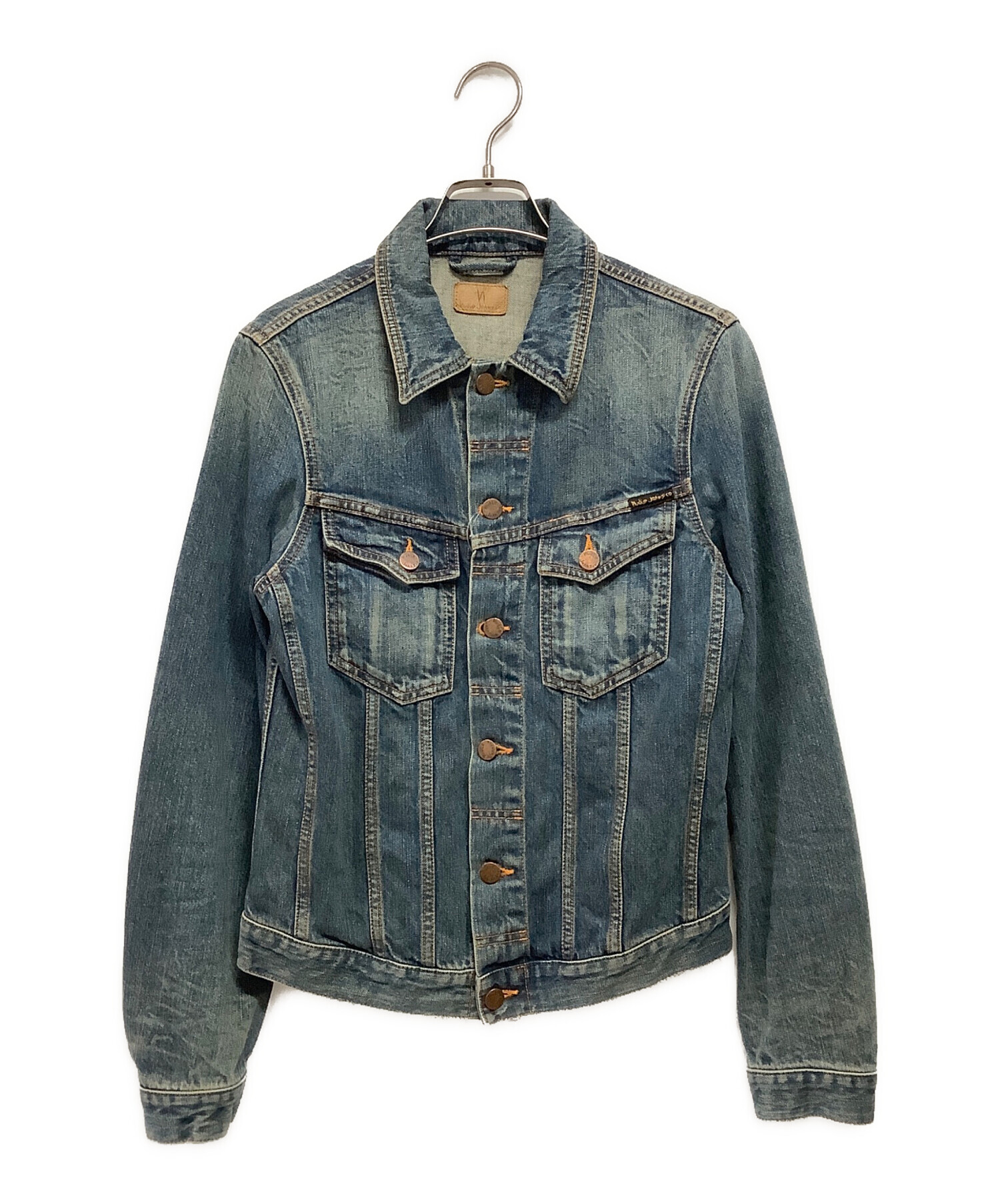 【新品】【未使用】NUDIE JEANS ダークブルー デニムジャケット 中古・古着通販】NUDIE JEANS (ヌーディー・ジーンズ) Billy