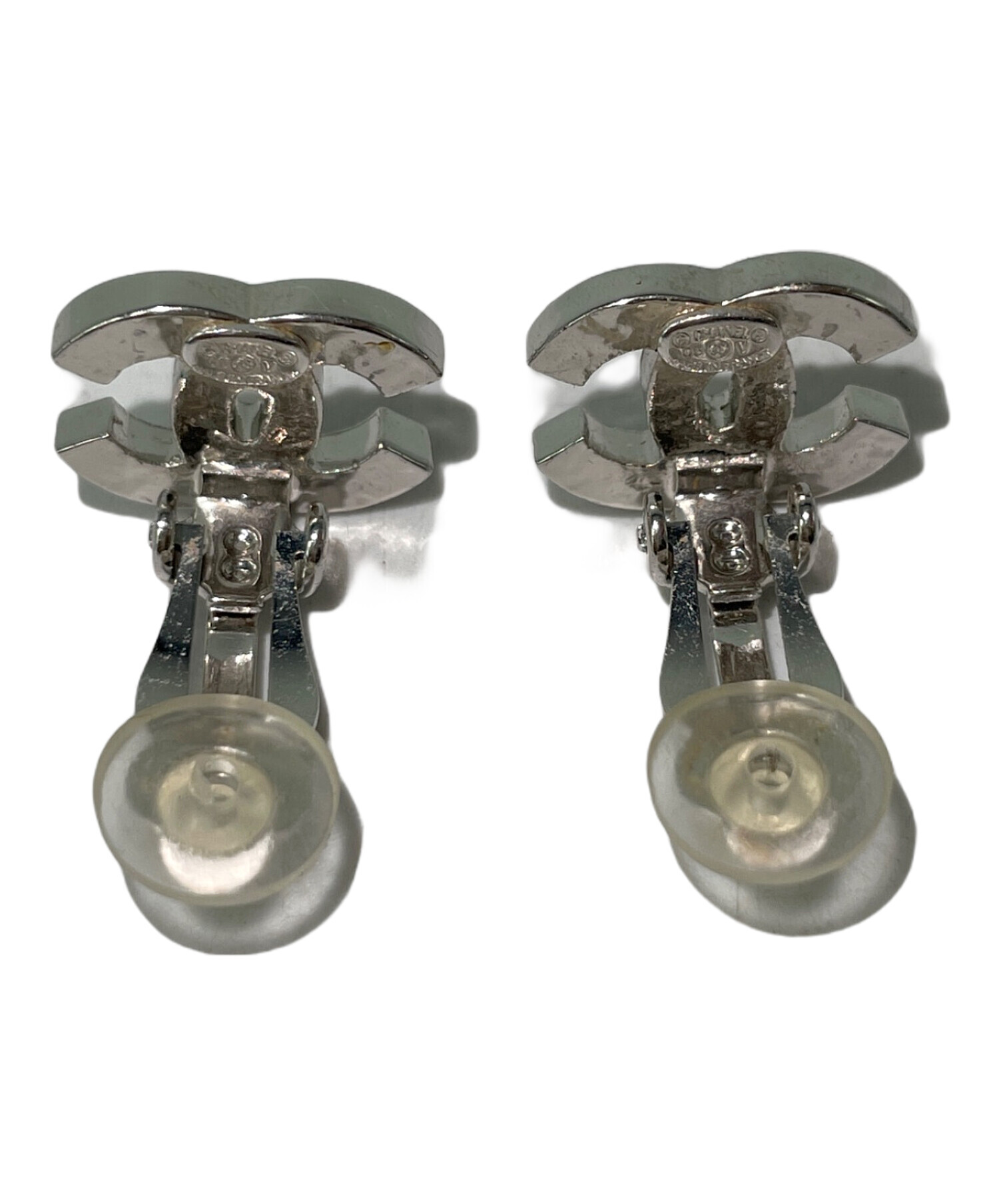 中古・古着通販】CHANEL (シャネル) ココラインストーン ピアス