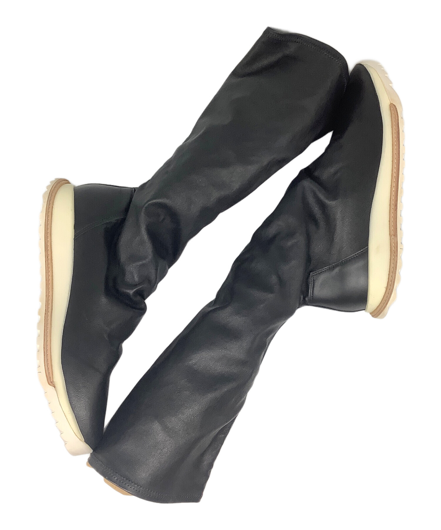 Rick Owens リックオウエンス ブーツ レディース 【古着】【中古】 中古・古着通販】RICK OWENS (リックオウエンス) ロングブーツ