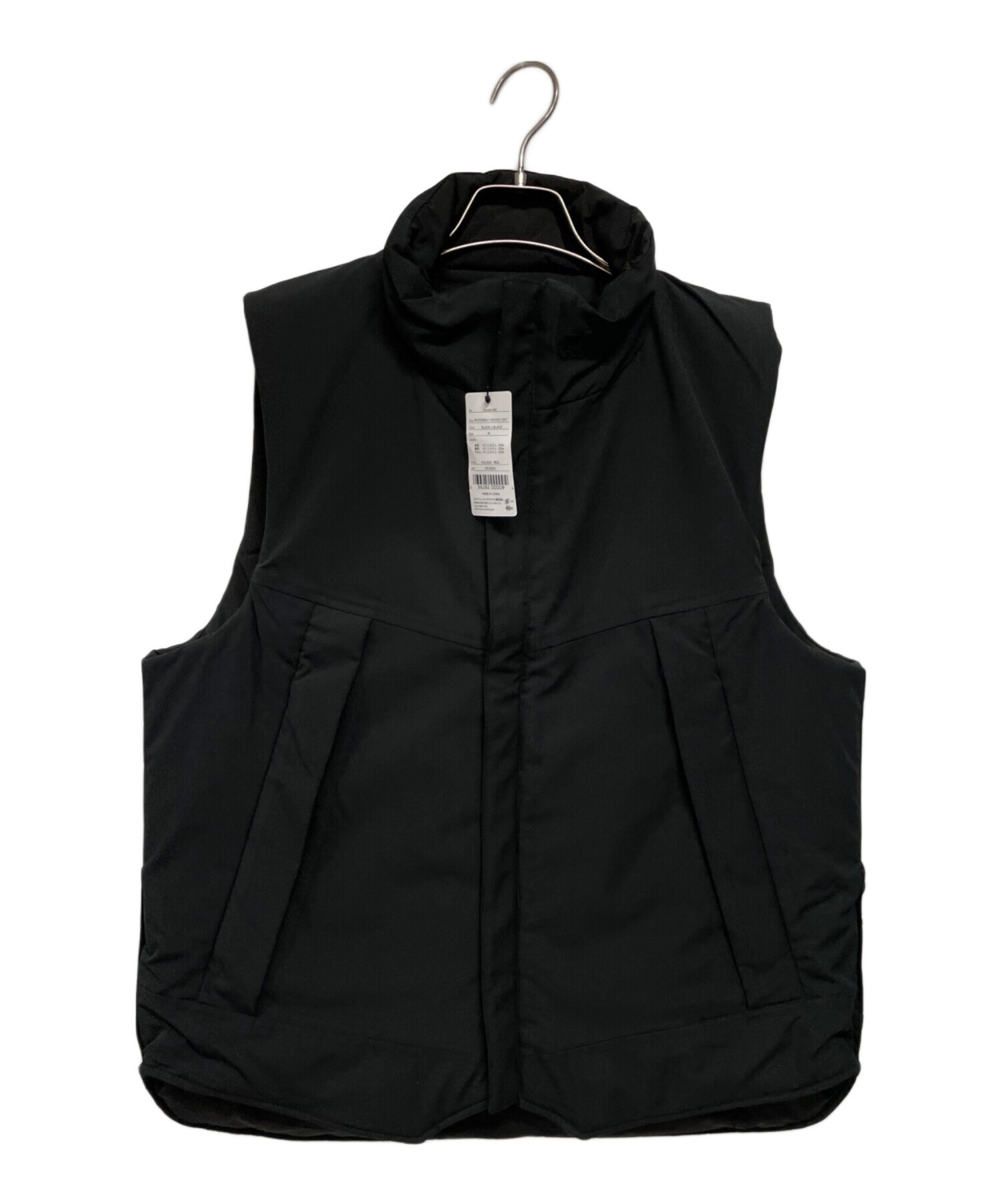 Abri Garcia ブラック リバーシブルベスト 中古・古着通販】Abu Garcia (アブガルシア) Reversible Padded Vest