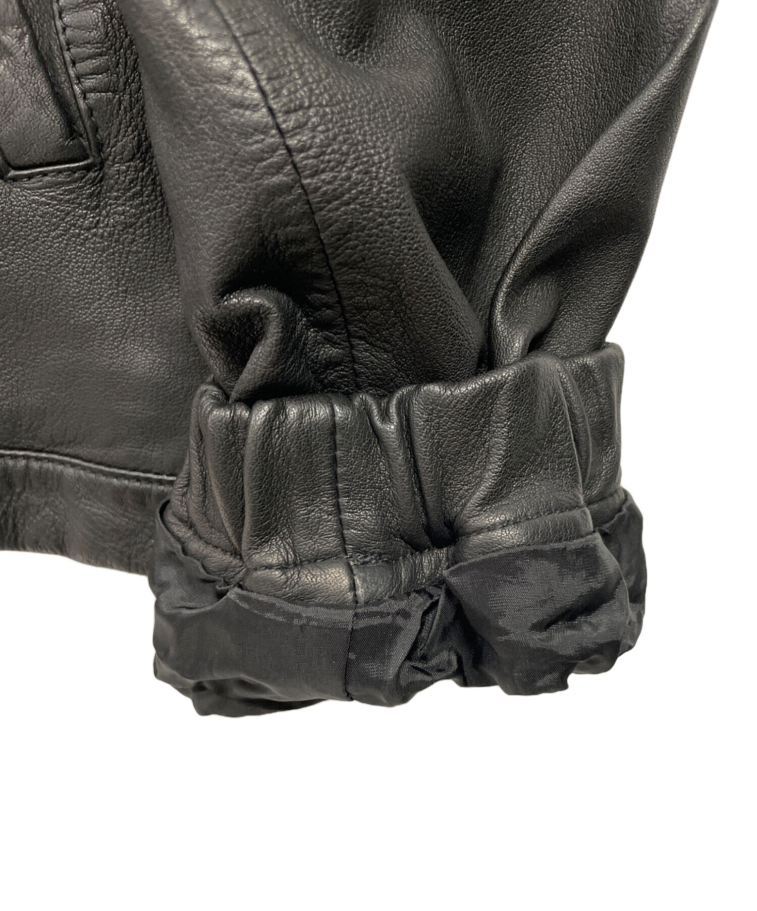 中古・古着通販】Saturdays NYC (サタデーズ ニューヨーク) ラムレザー