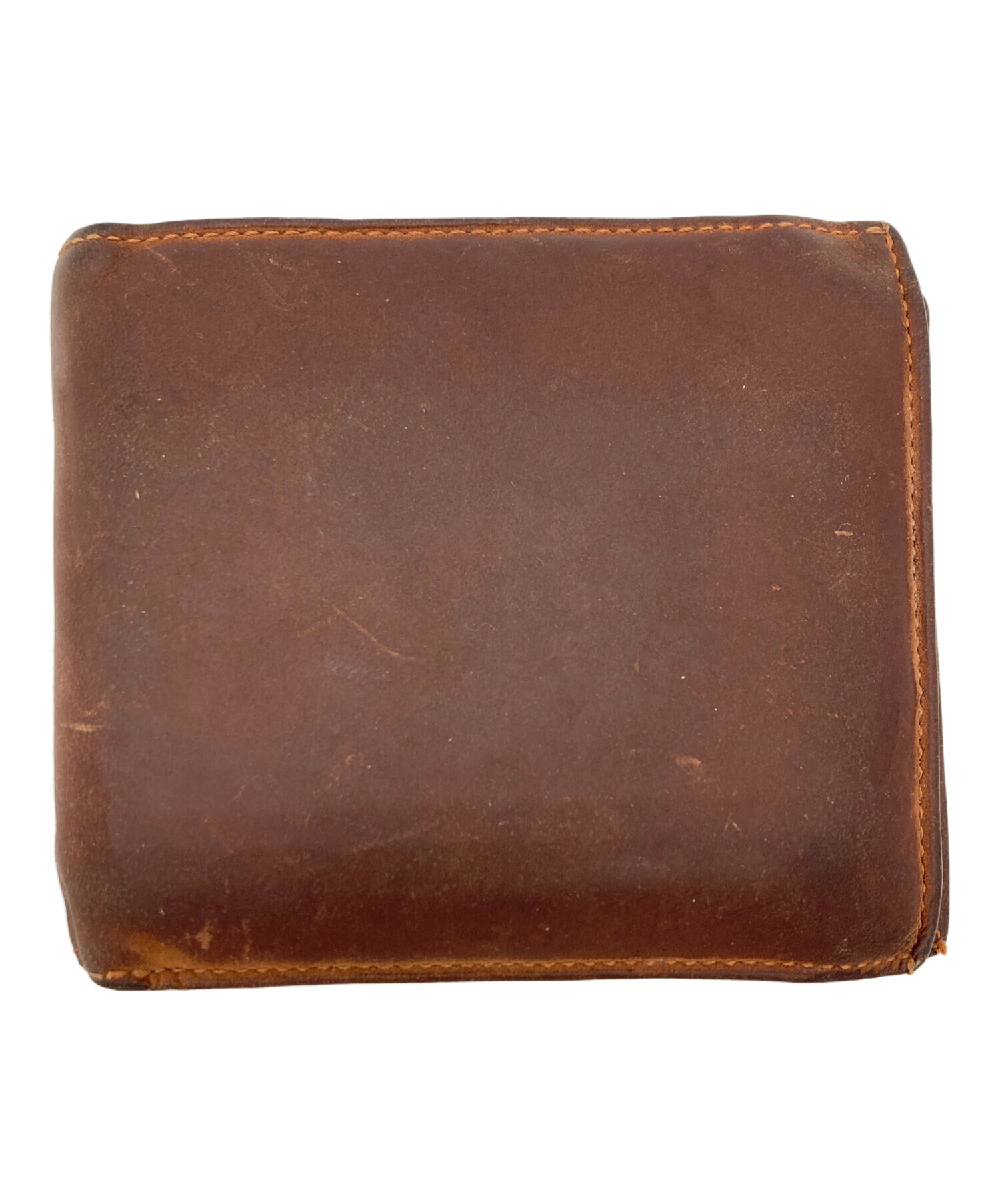 ラストチャンスセール ココマイスター 二つ折り財布 ダークブラウン 付属品完備 中古・古着通販】cocomeister (ココマイスター) 2つ折り財布 ダーク