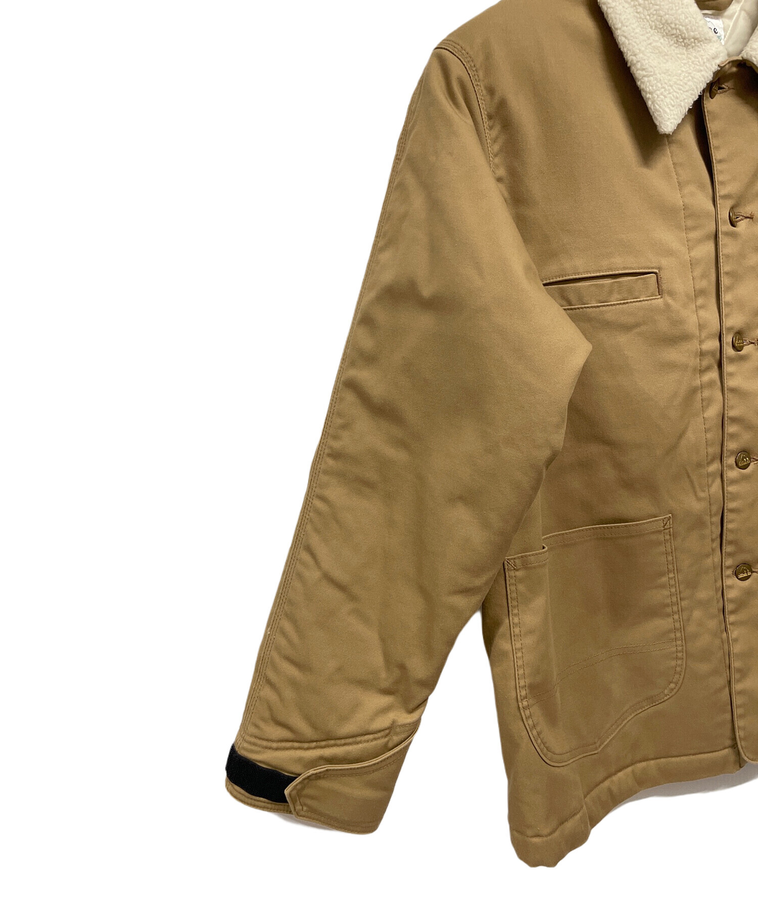 中古・古着通販】LEE (リー) カバーオール ベージュ サイズ:M