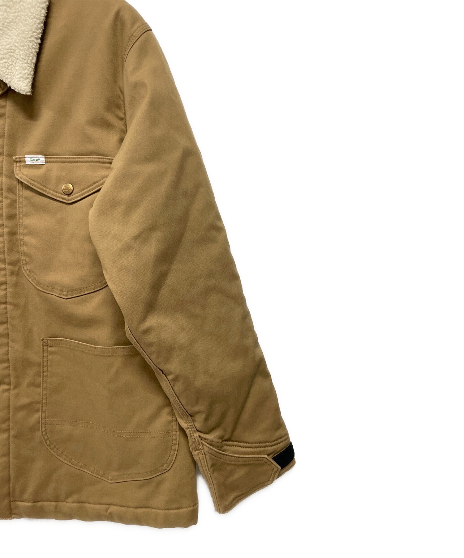 中古・古着通販】LEE (リー) カバーオール ベージュ サイズ:M