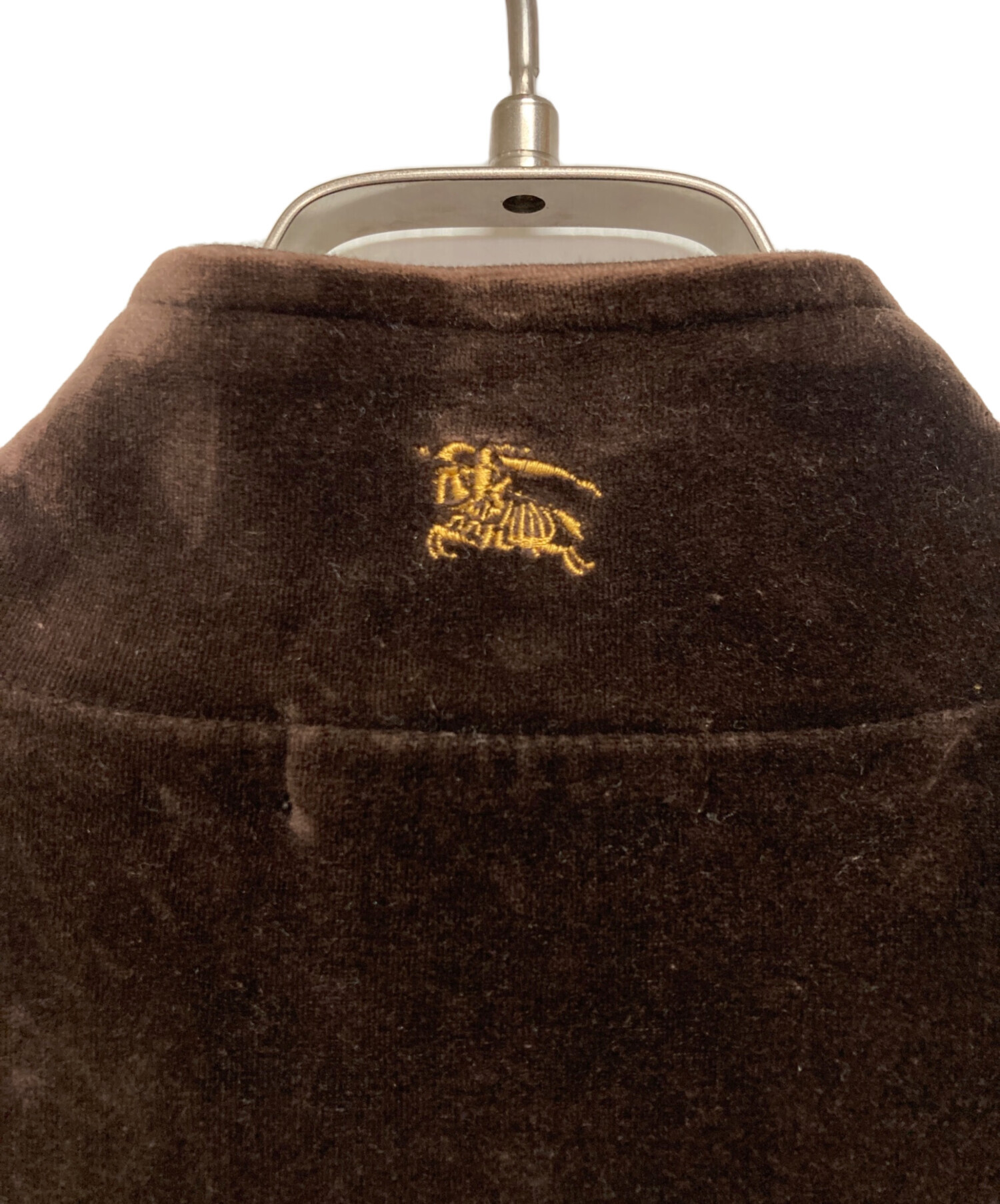 BURBERRY BLACKLABEL メンズブラウン ベロアジャケット 中古・古着通販】BURBERRY BLACK LABEL (バーバリーブラック