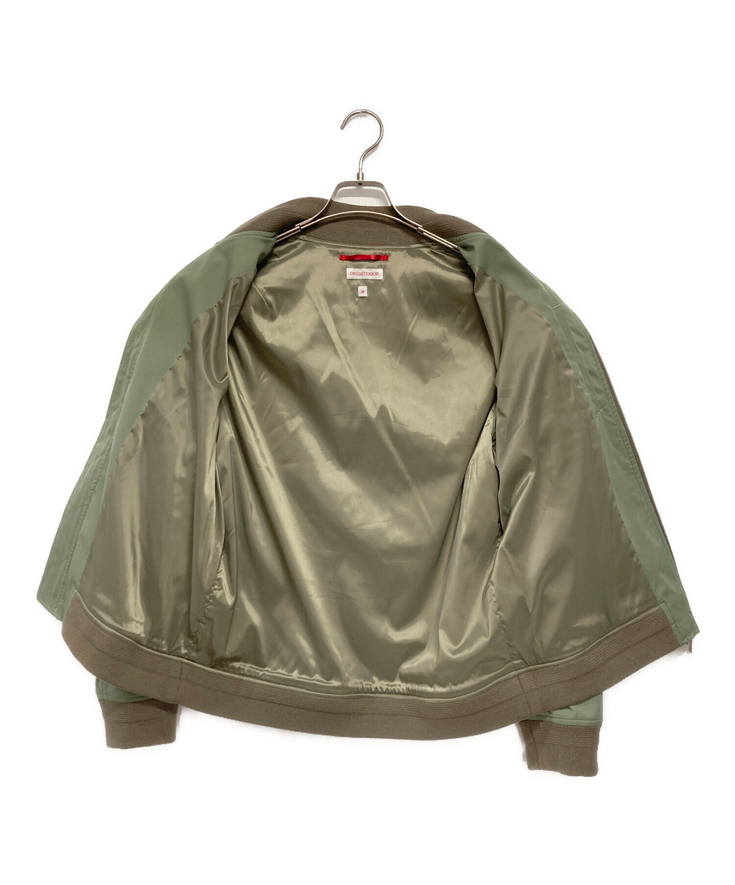 中古・古着通販】DRESSTERIOR (ドレステリア) MA-1ジャケット グリーン 