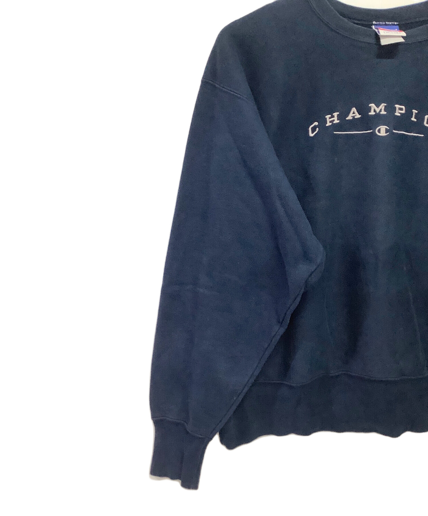 Champion チャンピオン　スウェット L ネイビー　ビンテージ 中古・古着通販】Champion (チャンピオン) 90s スウェット ネイビー