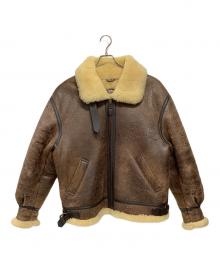 Wind Armor フライトジャケット ダブルライダー ス 短丈 ブラウン 0000008397000.jpg