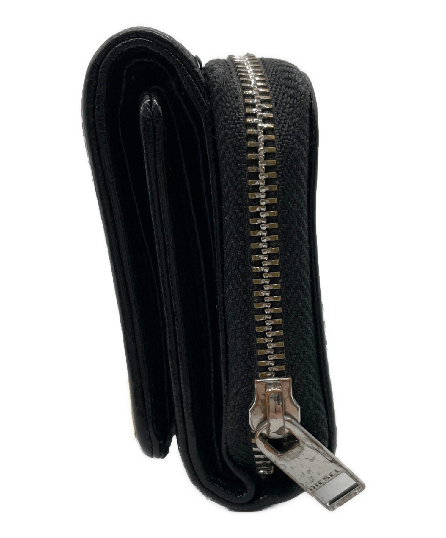 中古・古着通販】DIESEL (ディーゼル) 3つ折り財布 ブラック｜ブランド