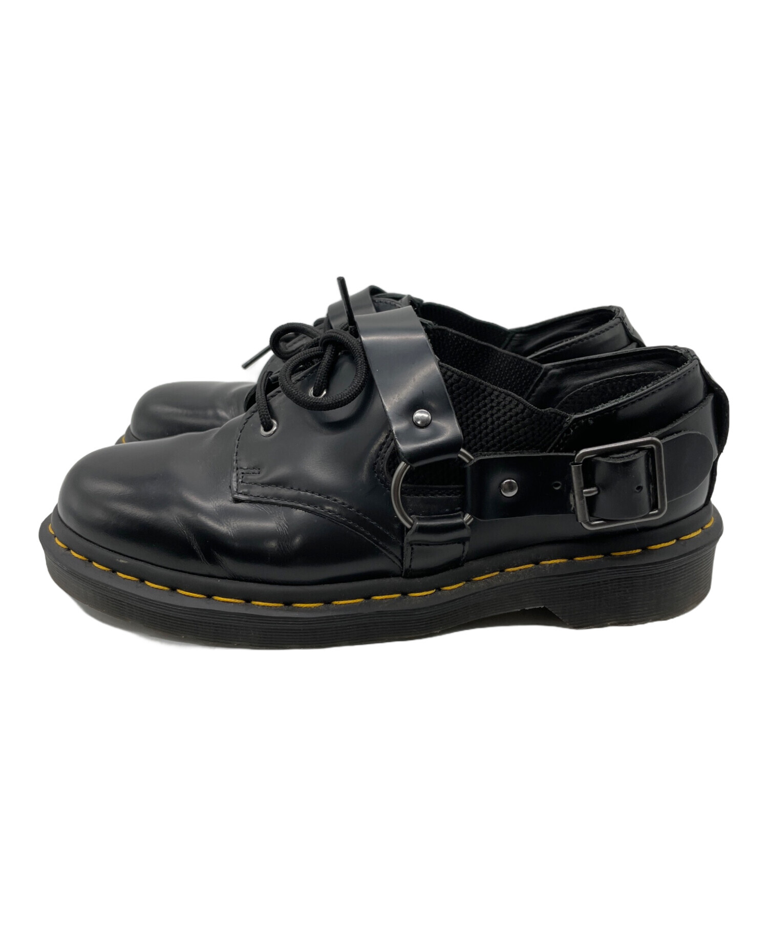 Dr. Martens ブラックレザー ドレスシューズ 中古・古着通販】Dr.Martens (ドクターマーチン) ドレスシューズ