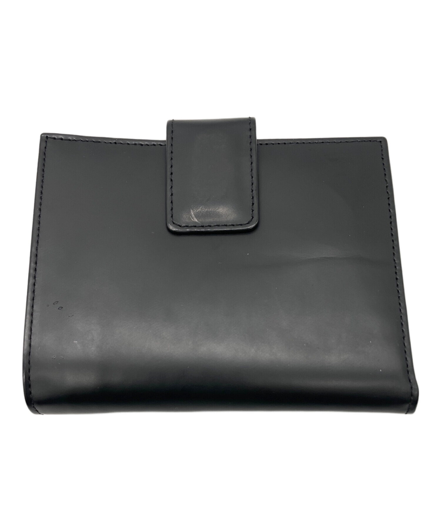 新品未使用　 GUCCI　二つ折り財布 中古・古着通販】GUCCI (グッチ) 2つ折り財布 ブラック｜ブランド