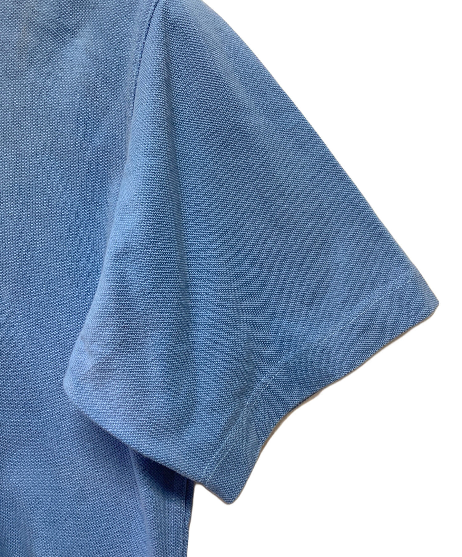 中古・古着通販】HERMES (エルメス) ポロシャツ ブルー サイズ:記載