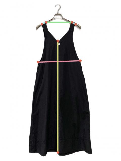 中古・古着通販】DANTON (ダントン) ジャンパースカート ブラック