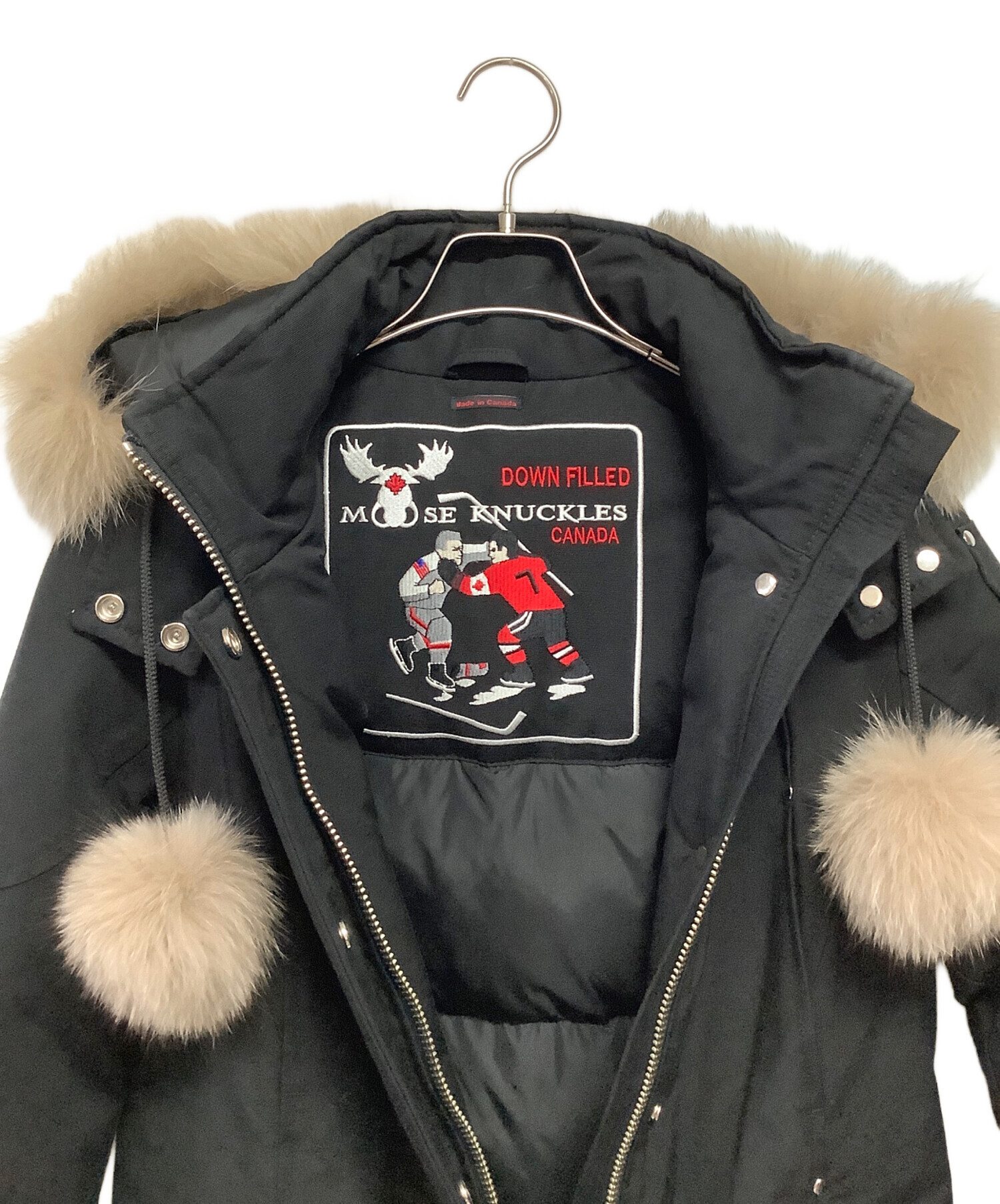 中古・古着通販】MOOSE KNUCKLES (ムース ナックルズ) ダウンコート