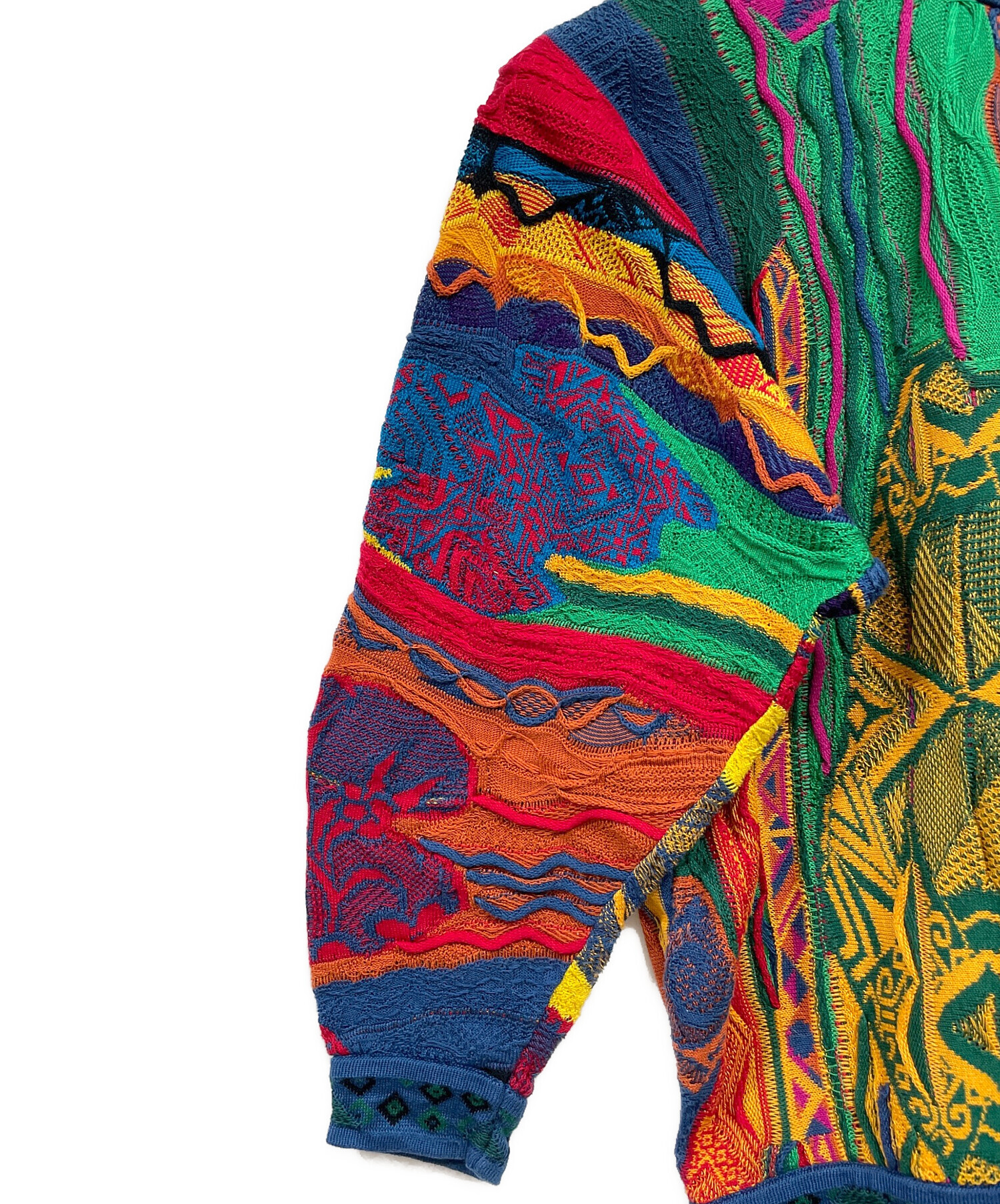 中古・古着通販】Coogi (クージー) 3Dニット マルチカラー サイズ:SS
