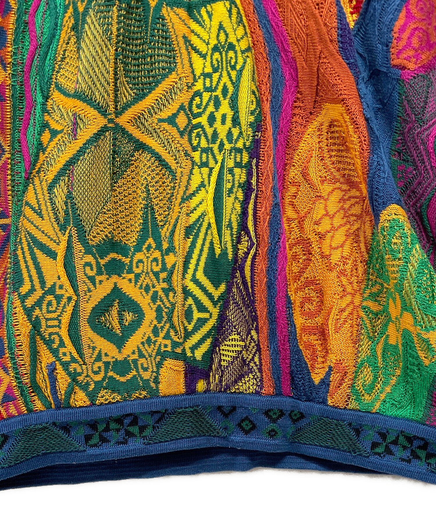 中古・古着通販】Coogi (クージー) 3Dニット マルチカラー サイズ:SS