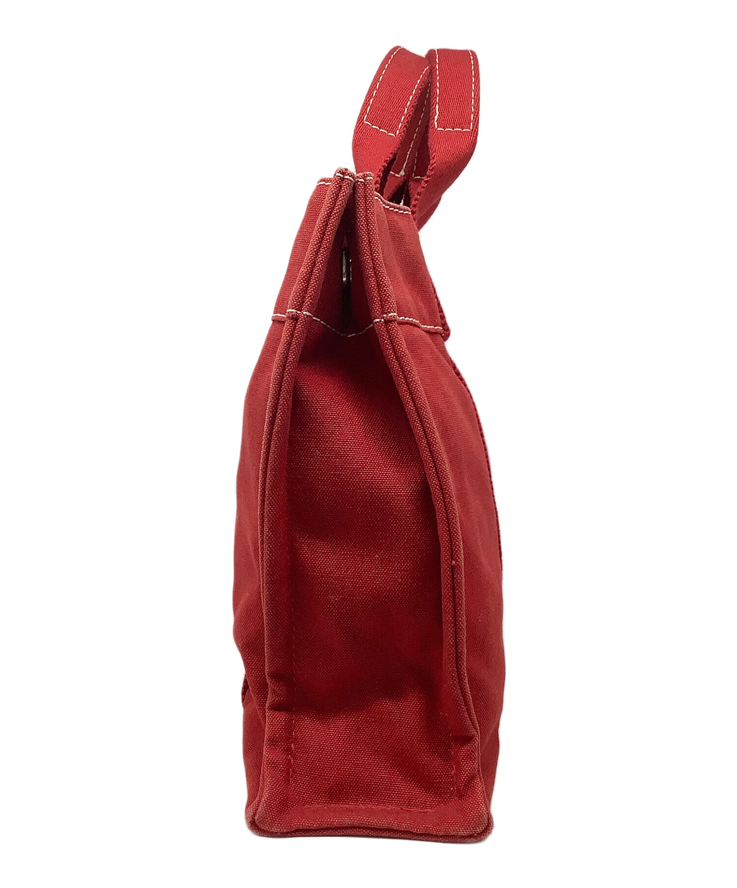 中古・古着通販】HERMES (エルメス) ドーヴィルPM/ハンドバッグ レッド 