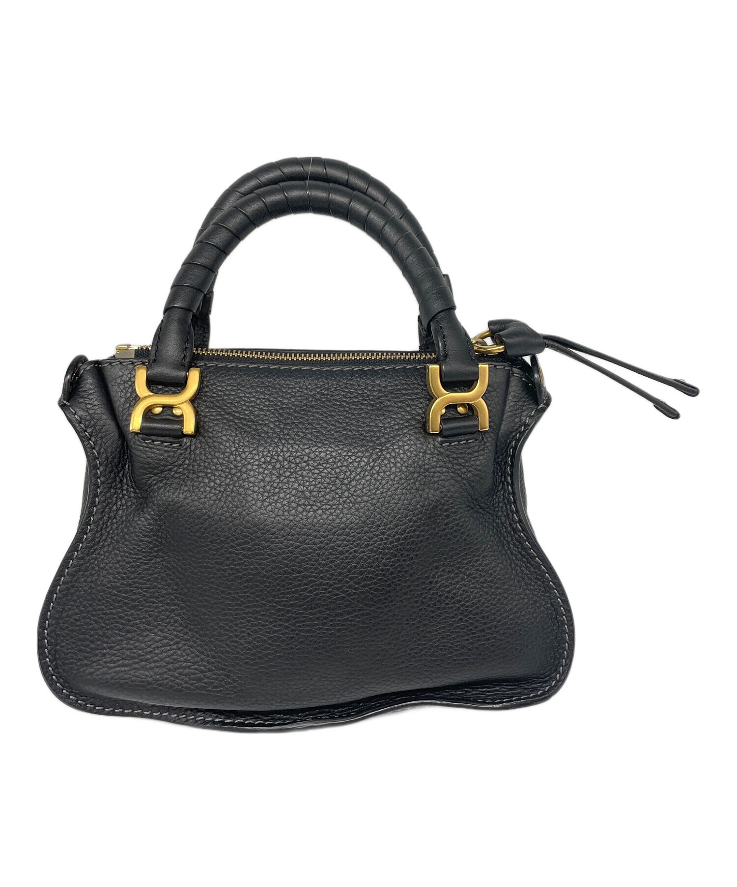 中古・古着通販】Chloe (クロエ) マーシー／ミニハンドバッグ ブラック 