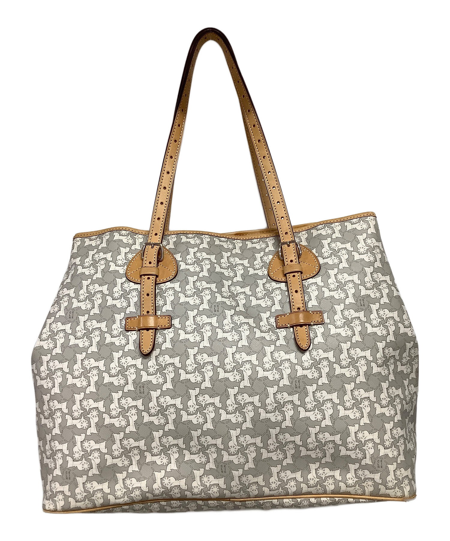 中古・古着通販】CELINE (セリーヌ) サルキートートバッグ グレー