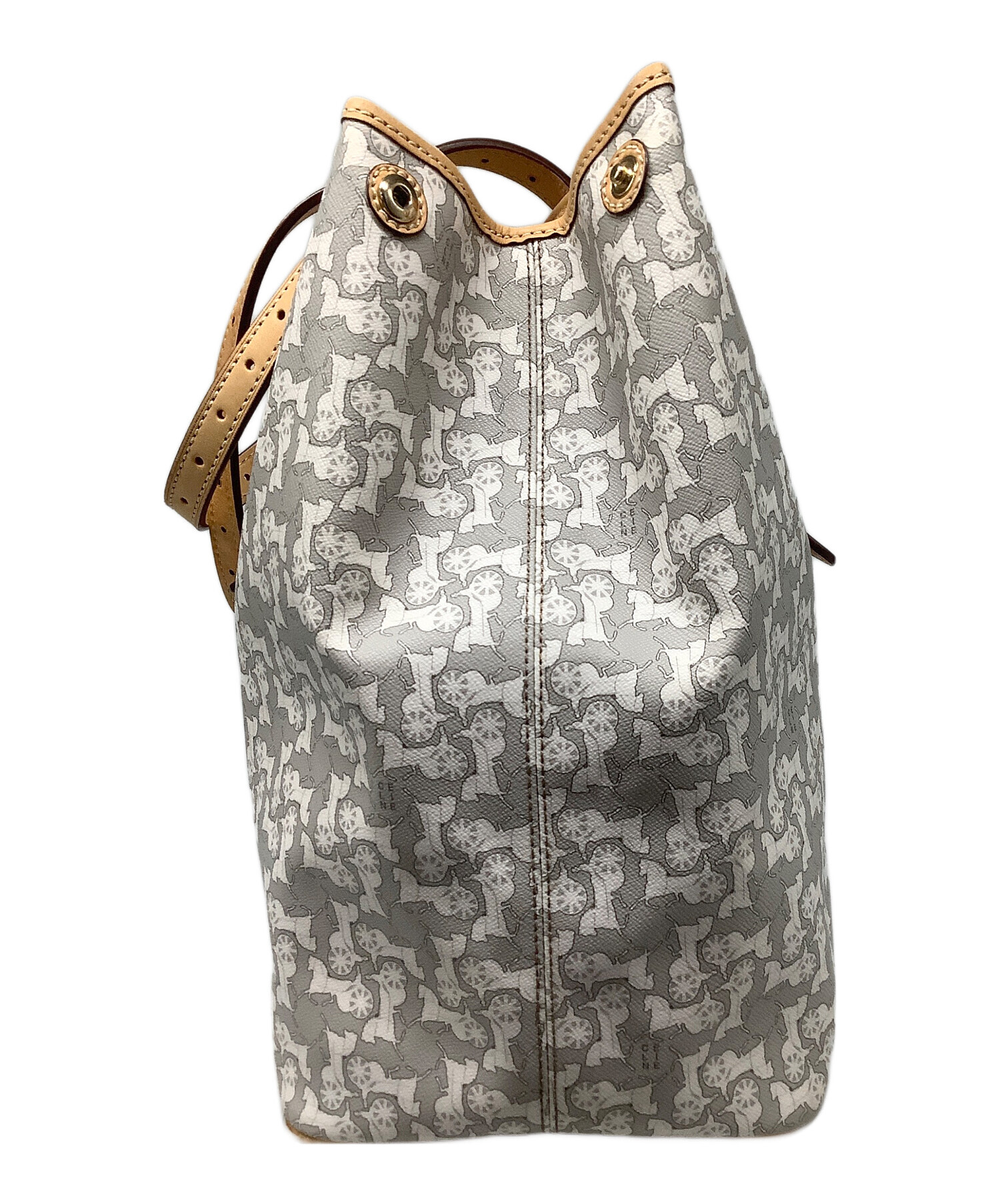 中古・古着通販】CELINE (セリーヌ) サルキートートバッグ グレー