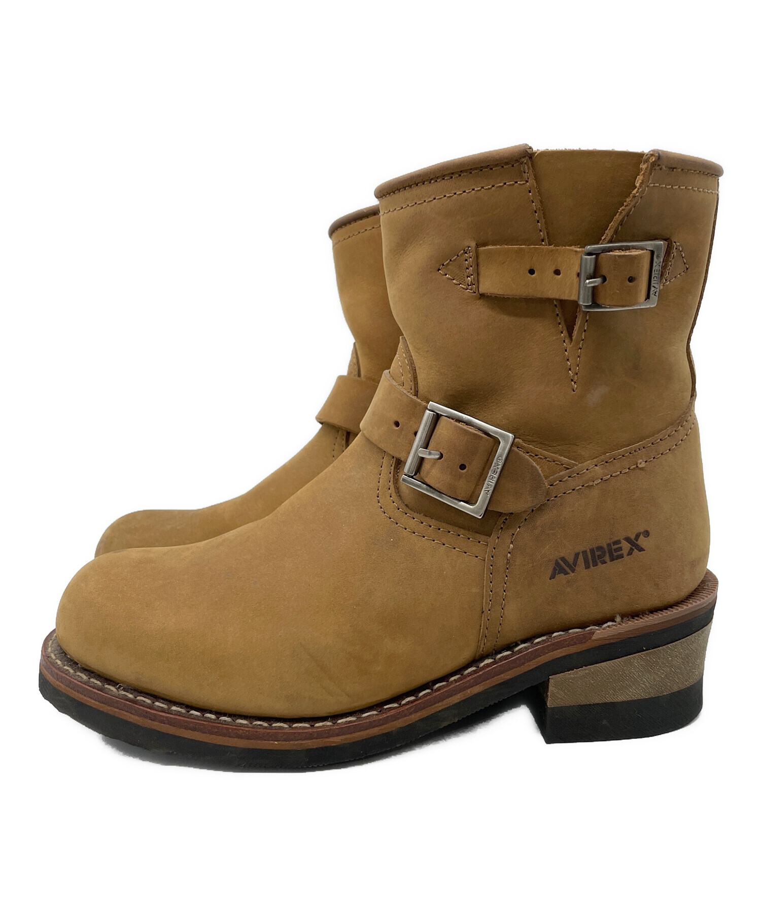 中古・古着通販】AVIREX (アヴィレックス) エンジニアブーツ ブラウン