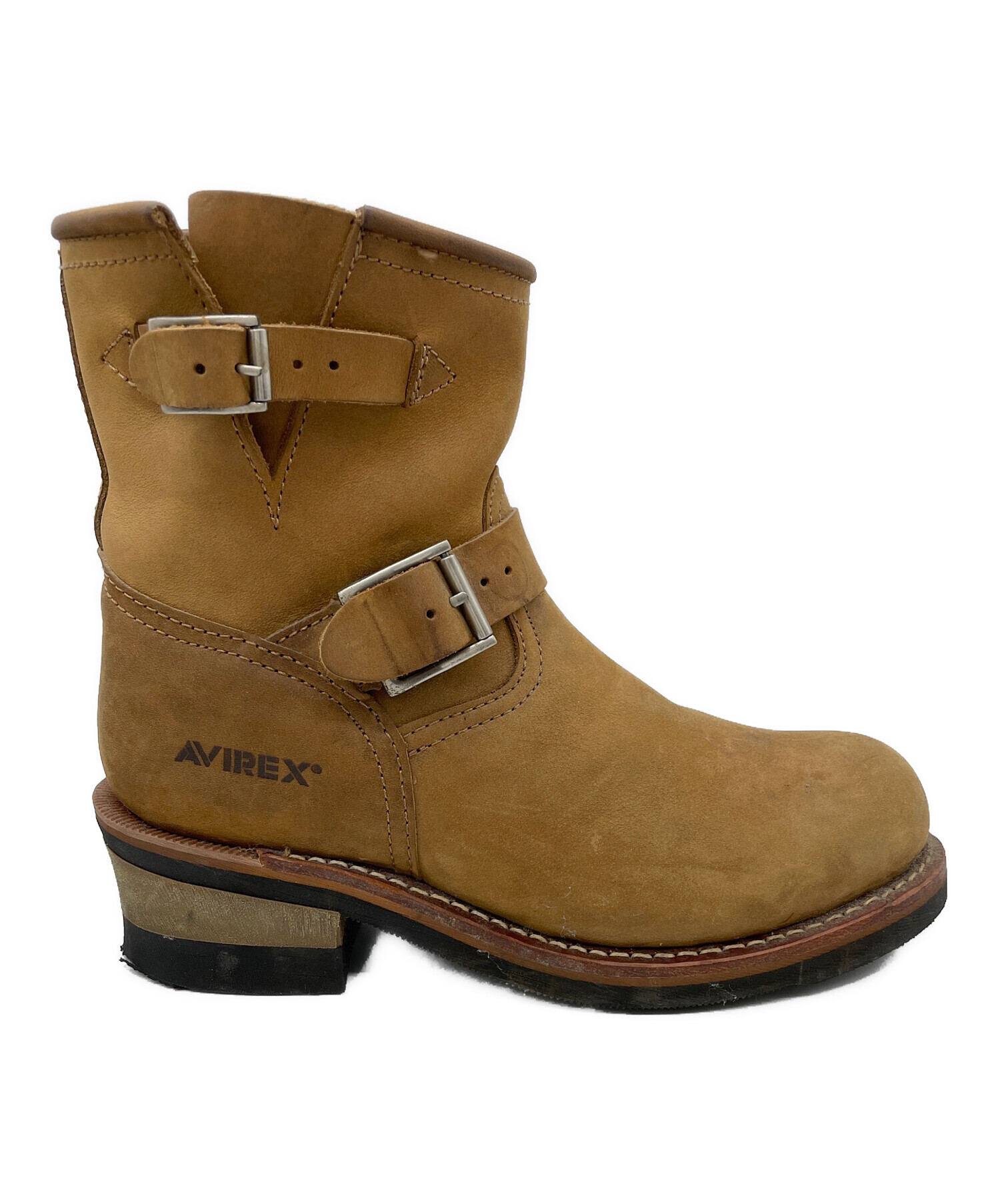 中古・古着通販】AVIREX (アヴィレックス) エンジニアブーツ ブラウン 中古・古着通販】AVIREX (アヴィレックス) エンジニアブーツ ブラウン