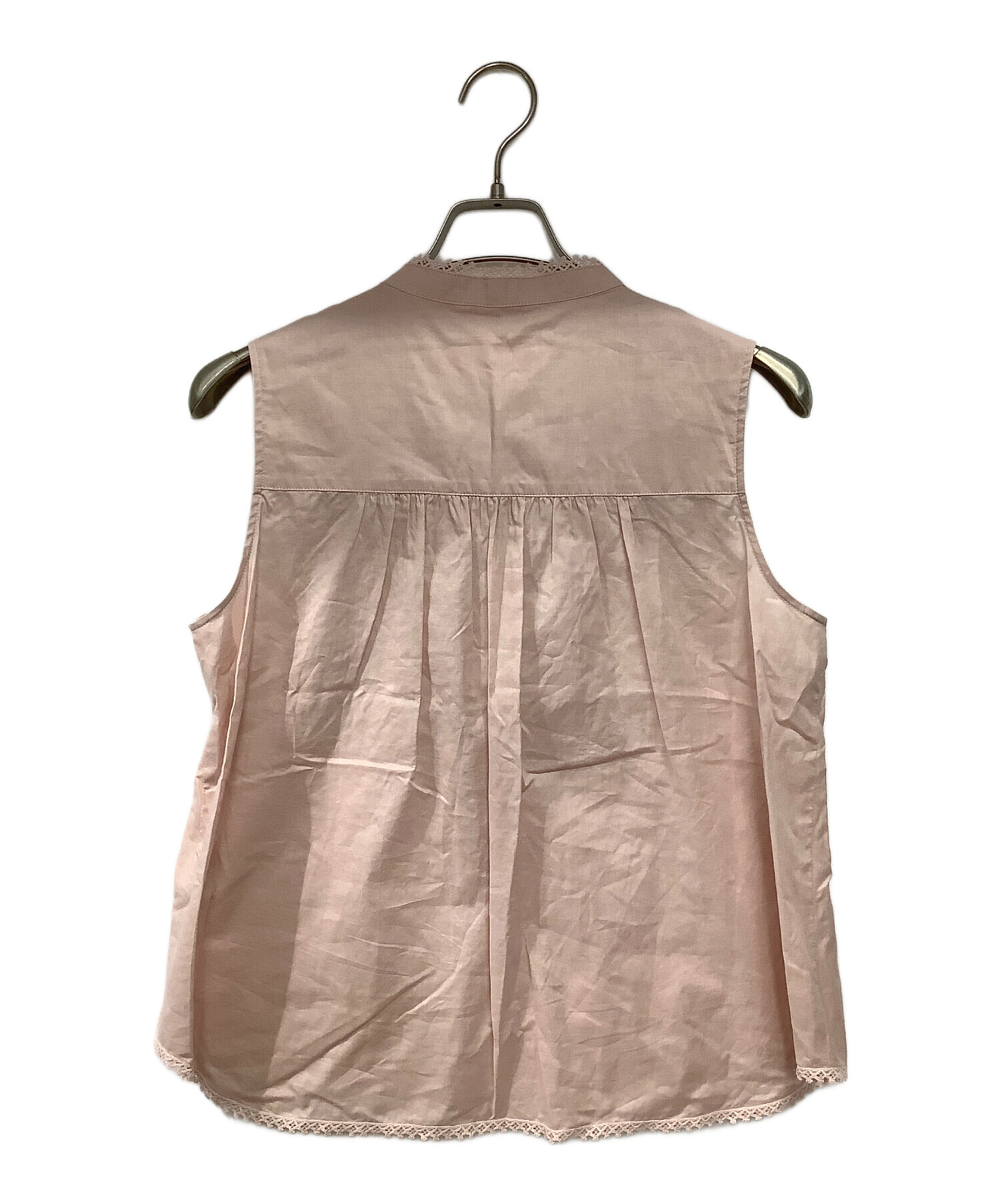 中古・古着通販】PINK HOUSE (ピンクハウス) ノースリーブブラウス 